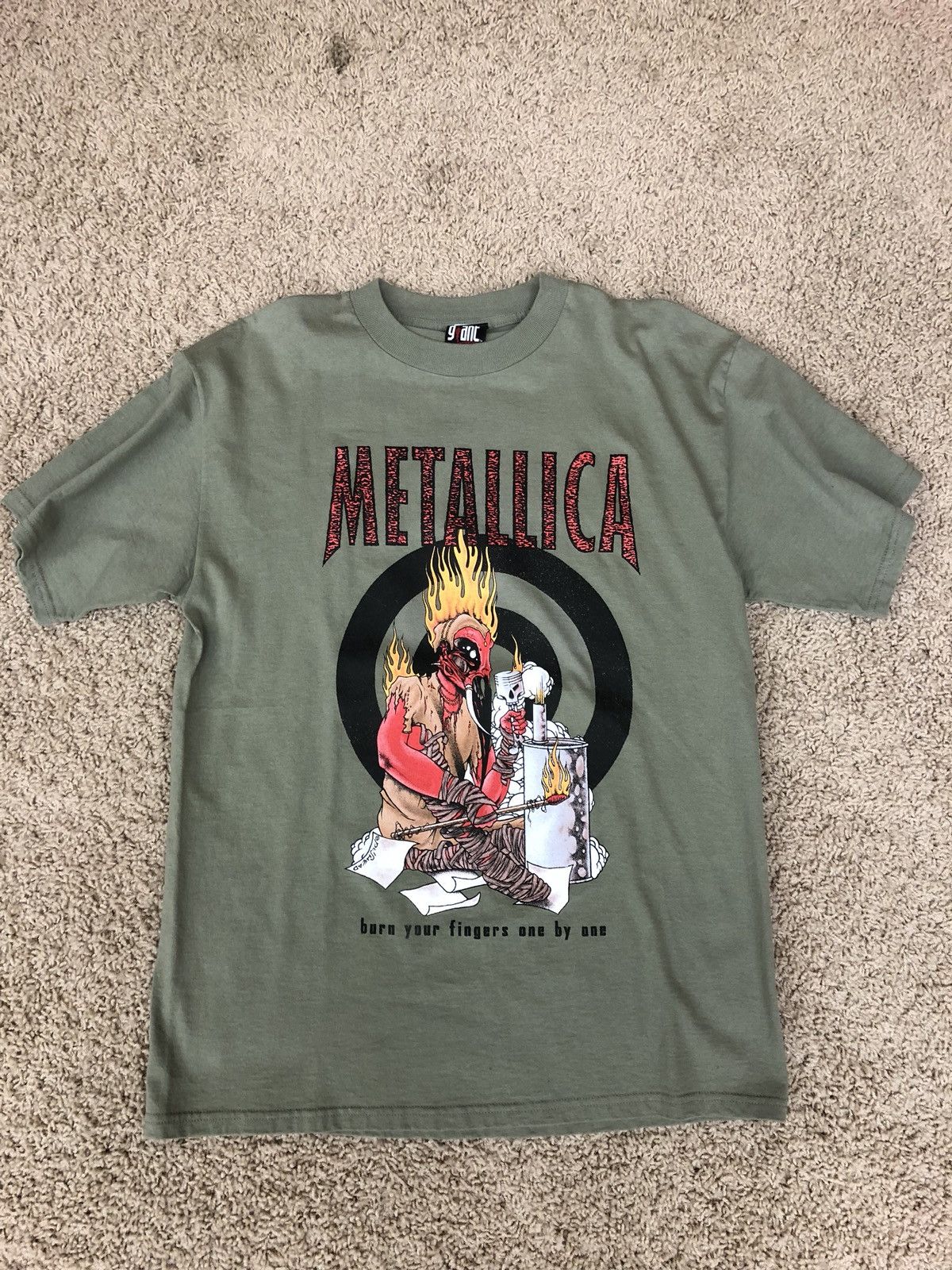Metallica × Vintage Vintage Metallica Pushead T-shirt | Grailed