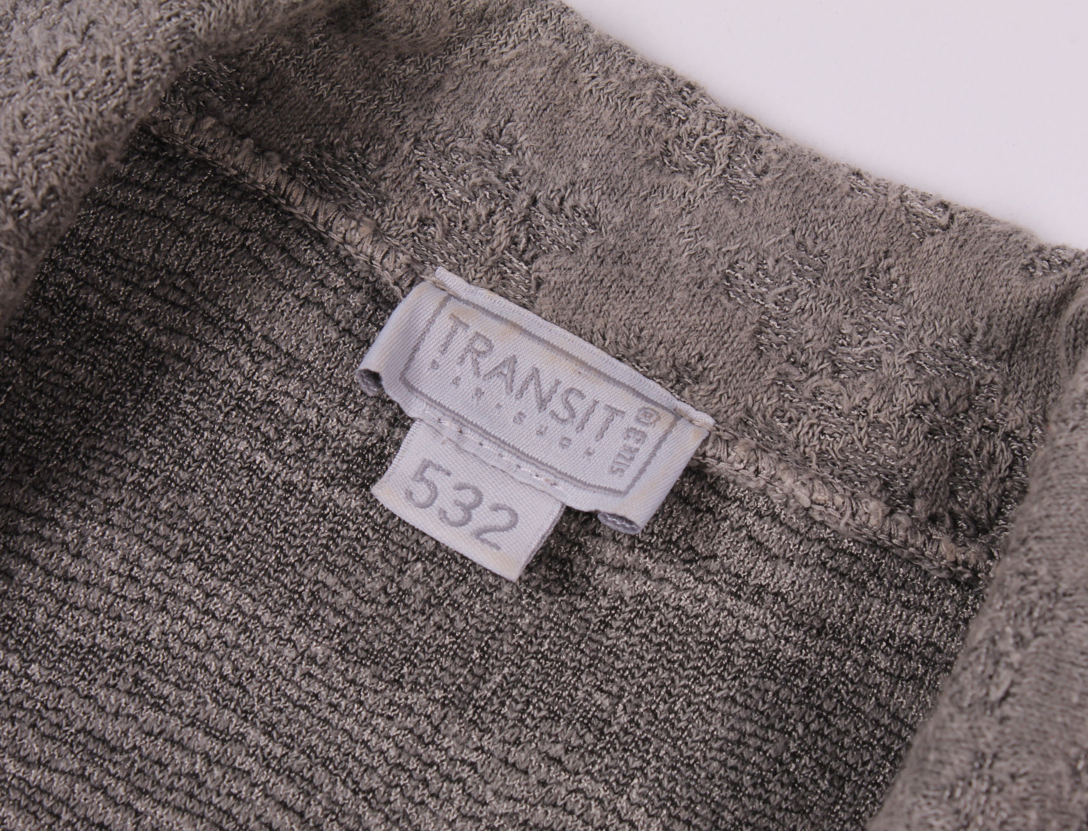 Transit Transit Par-Such Distressed Avant Garde Blazer Size S / US 4 / IT 40 - 4 Thumbnail