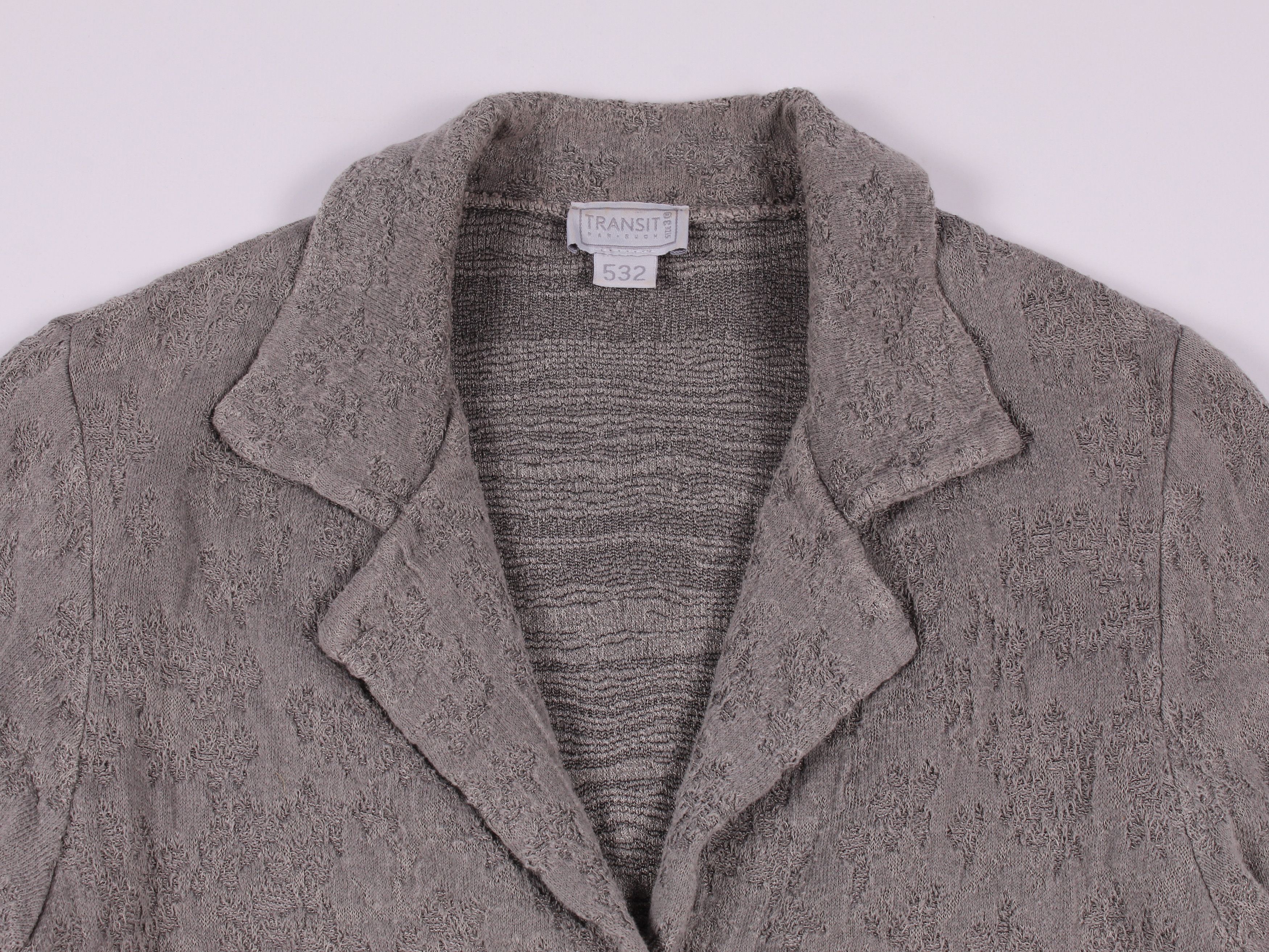 Transit Transit Par-Such Distressed Avant Garde Blazer Size S / US 4 / IT 40 - 2 Thumbnail