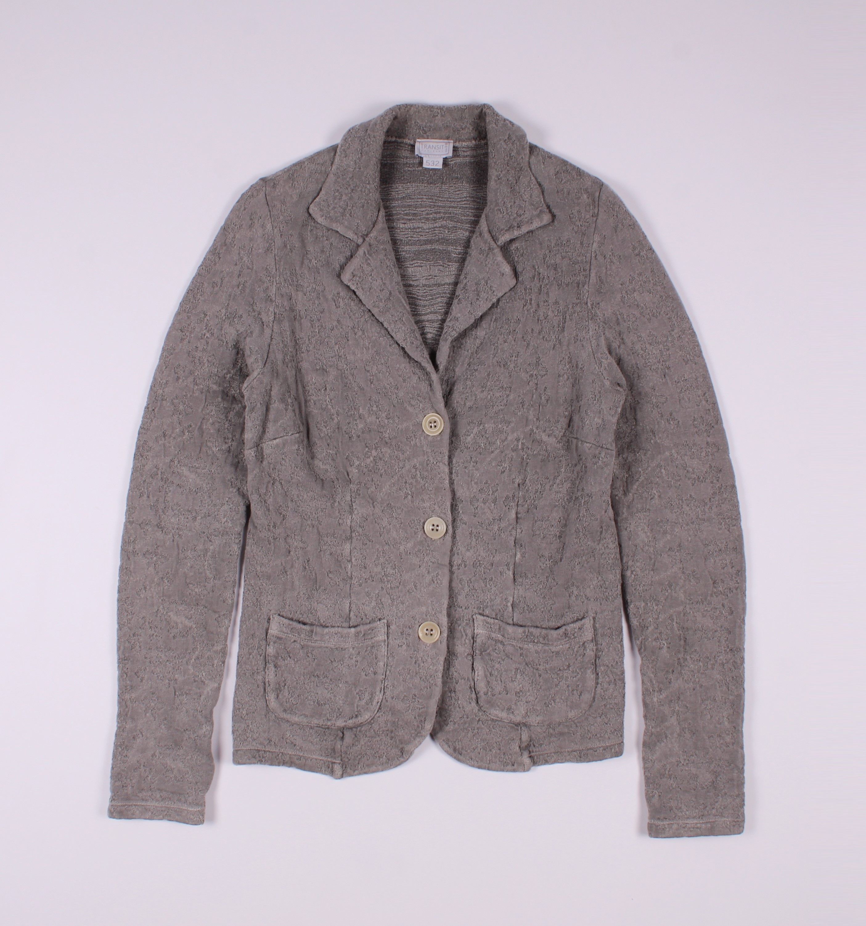 Transit Transit Par-Such Distressed Avant Garde Blazer Size S / US 4 / IT 40 - 1 Thumbnail