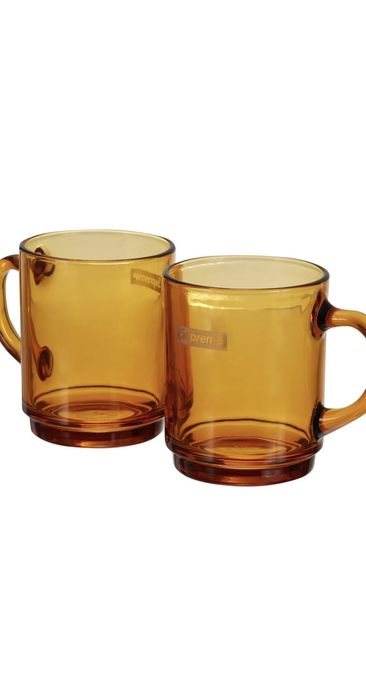 Supreme Duralex Glass Mugs (Set of 6) | Grailed