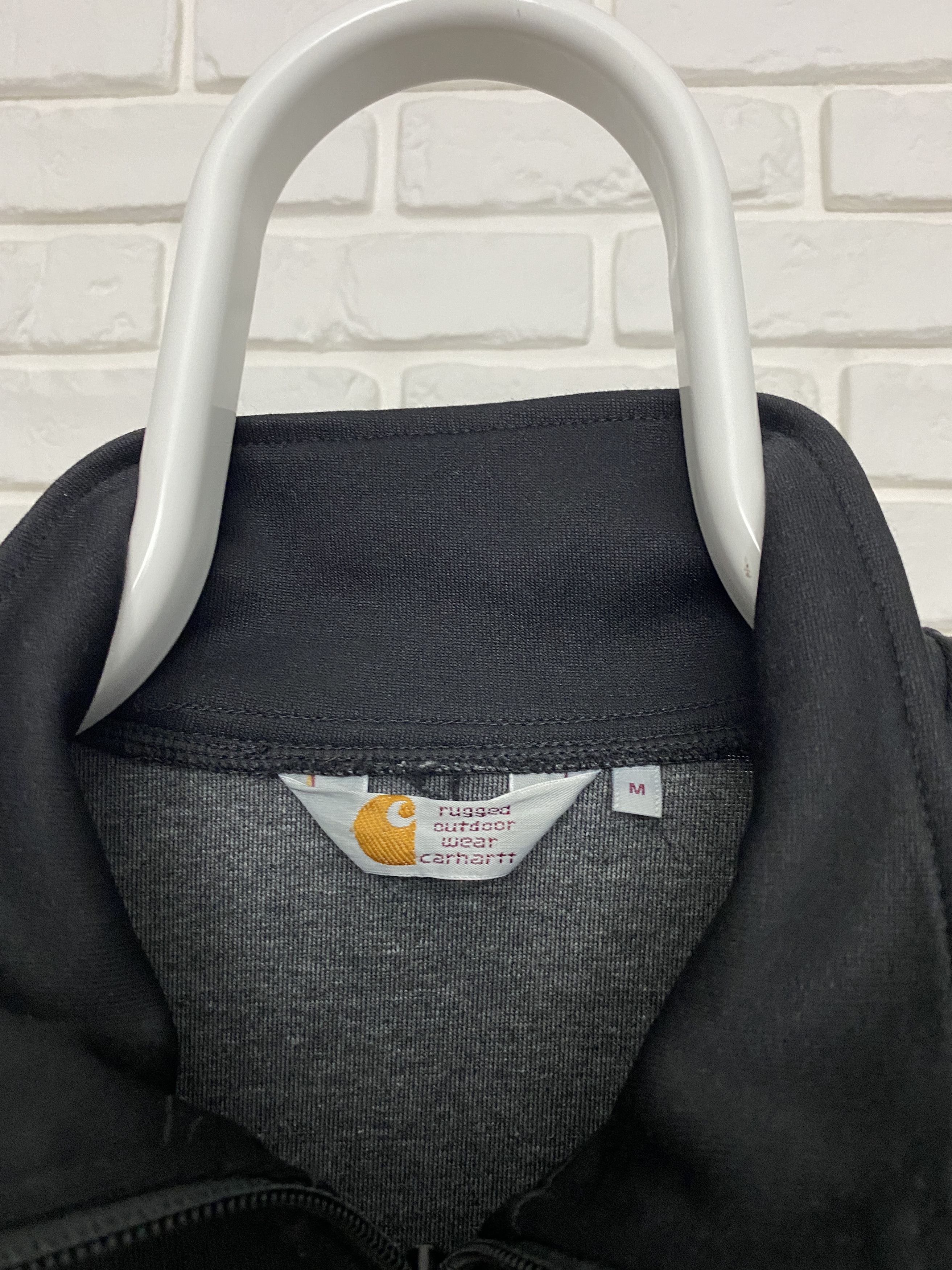 Carhartt Men's Carhartt Shortstop Track Jacket Black Full Zip Size M Size US M / EU 48-50 / 2 - 4 Thumbnail