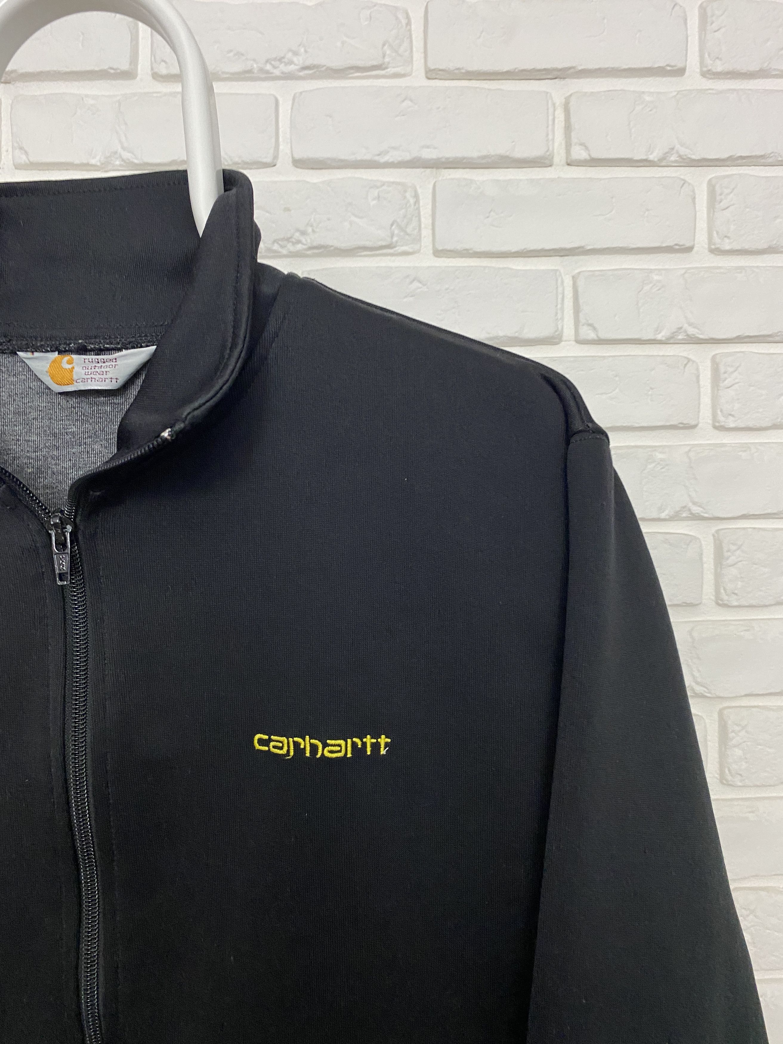 Carhartt Men's Carhartt Shortstop Track Jacket Black Full Zip Size M Size US M / EU 48-50 / 2 - 3 Thumbnail