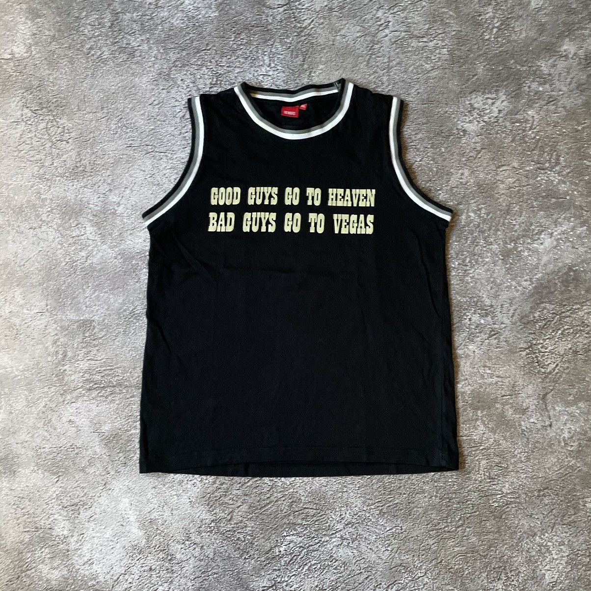 Vintage Vintage Y2K Graphic Tank Bad Guys Go Vegas Funny Skate XL Size US XL / EU 56 / 4 - 4 Thumbnail