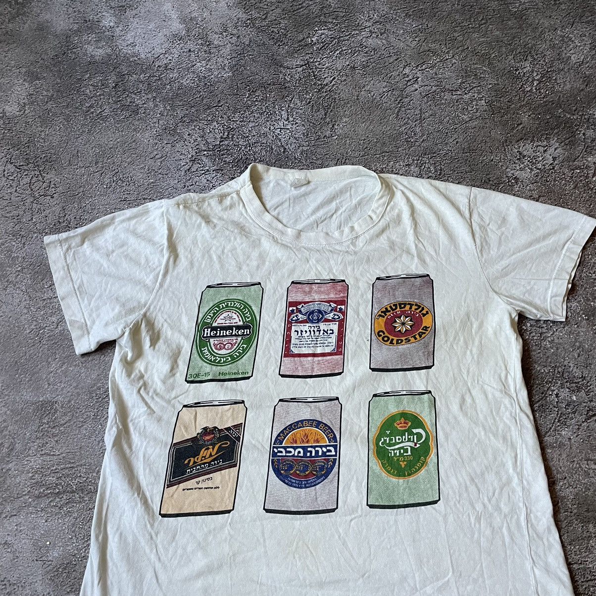 Vintage Vintage 90s Graphic Tee Beer Funny Print Streetwear Skate L Size US L / EU 52-54 / 3 - 5 Thumbnail