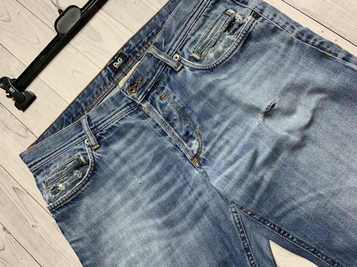Dolce & Gabbana × Vintage Vintage Dolce & Gabbana denim jeans distressed Size US 35 - 4 Thumbnail