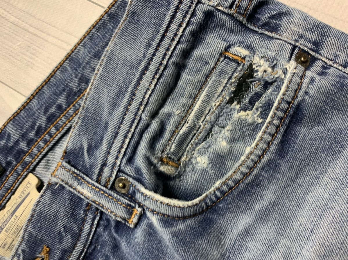 Dolce & Gabbana × Vintage Vintage Dolce & Gabbana denim jeans distressed Size US 35 - 5 Thumbnail