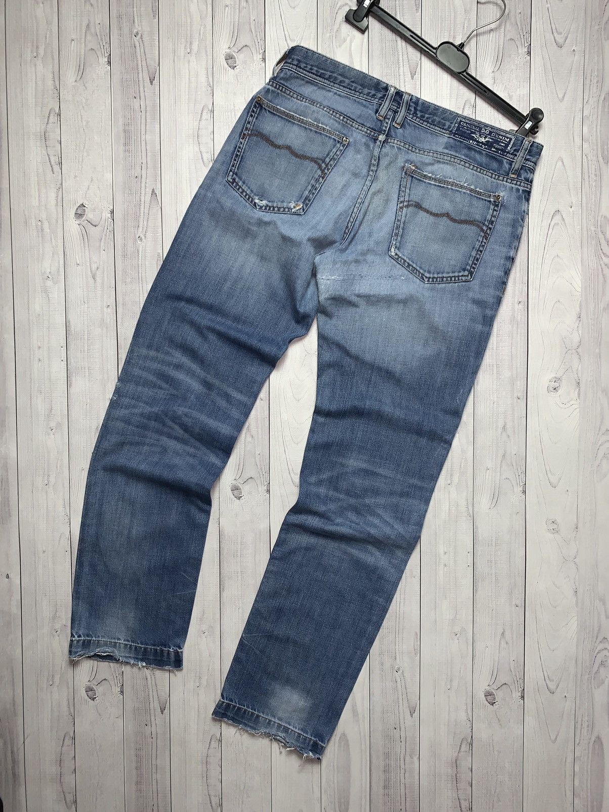 Dolce & Gabbana × Vintage Vintage Dolce & Gabbana denim jeans distressed Size US 35 - 9 Thumbnail