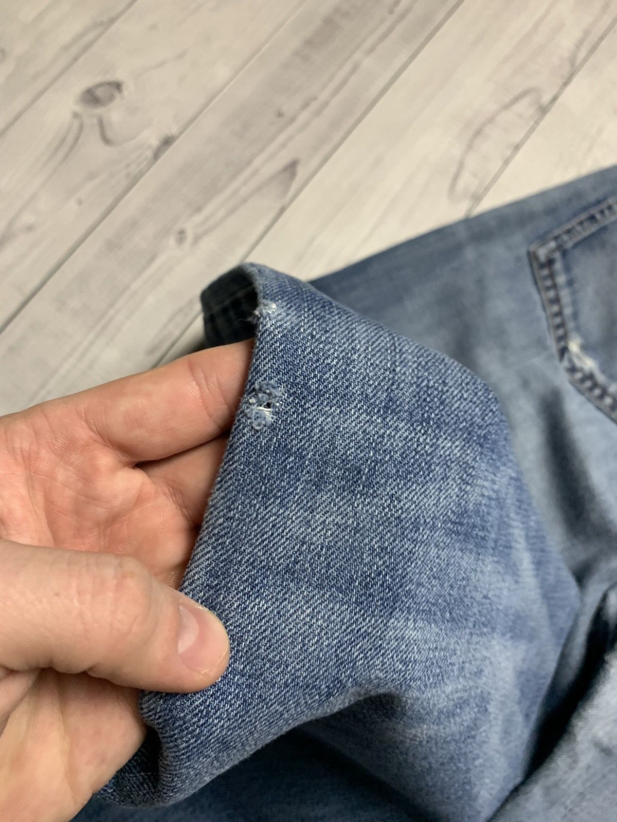 Dolce & Gabbana × Vintage Vintage Dolce & Gabbana denim jeans distressed Size US 35 - 14 Thumbnail
