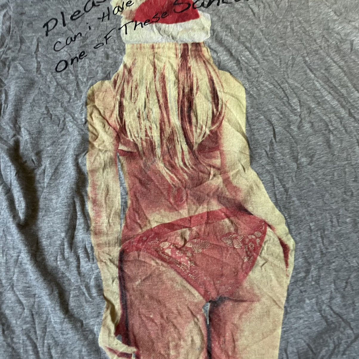 Vintage Vintage Y2K Sun Faded Graphic Tee Oversized Humor Cream M Size US M / EU 48-50 / 2 - 6 Thumbnail
