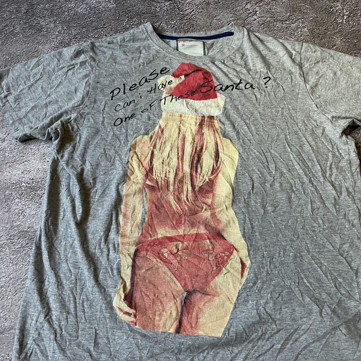 Vintage Vintage Y2K Sun Faded Graphic Tee Oversized Humor Cream M Size US M / EU 48-50 / 2 - 5 Thumbnail