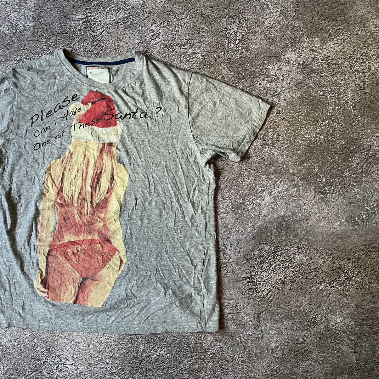 Vintage Vintage Y2K Sun Faded Graphic Tee Oversized Humor Cream M Size US M / EU 48-50 / 2 - 3 Thumbnail