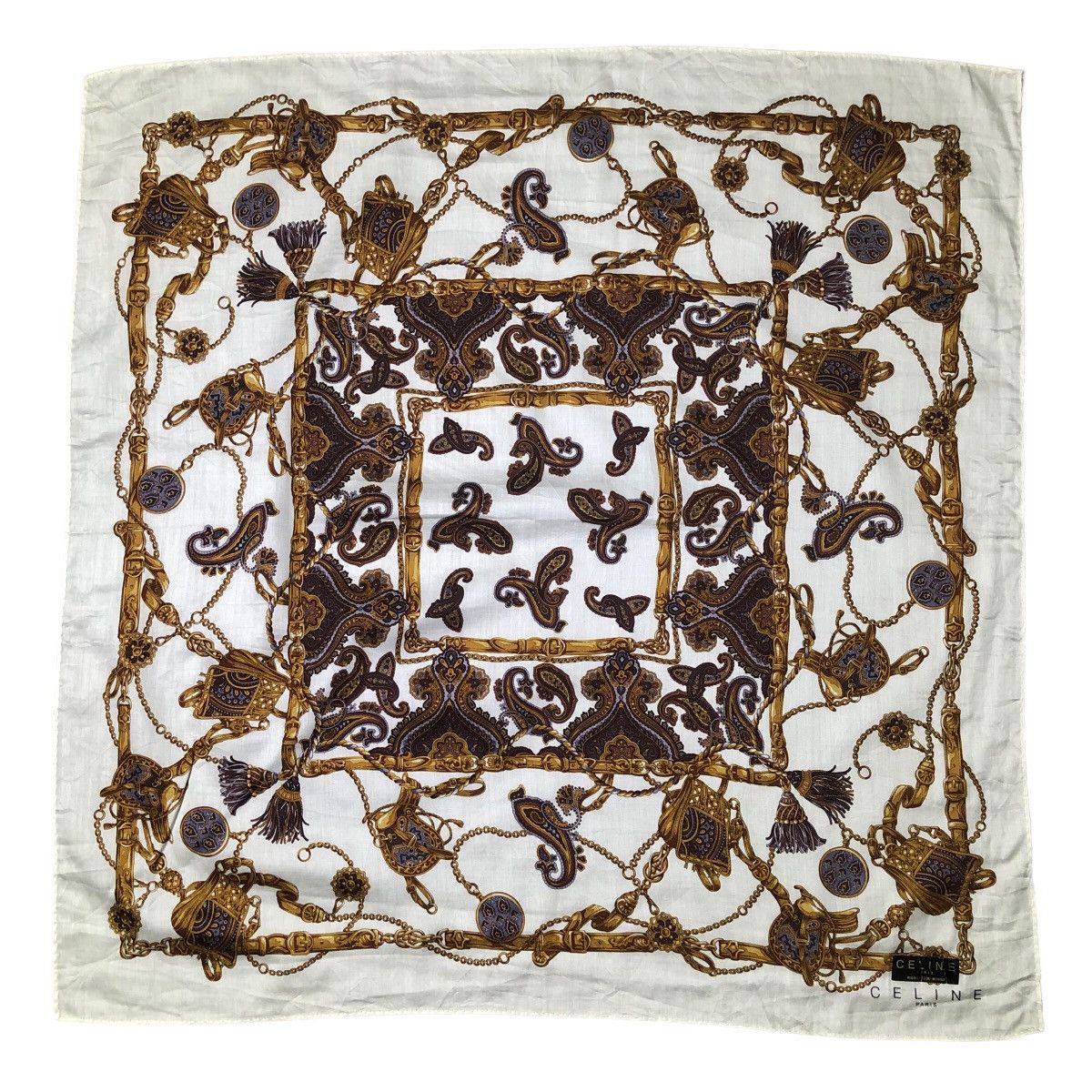 Celine Hankerchief Pocketsquare