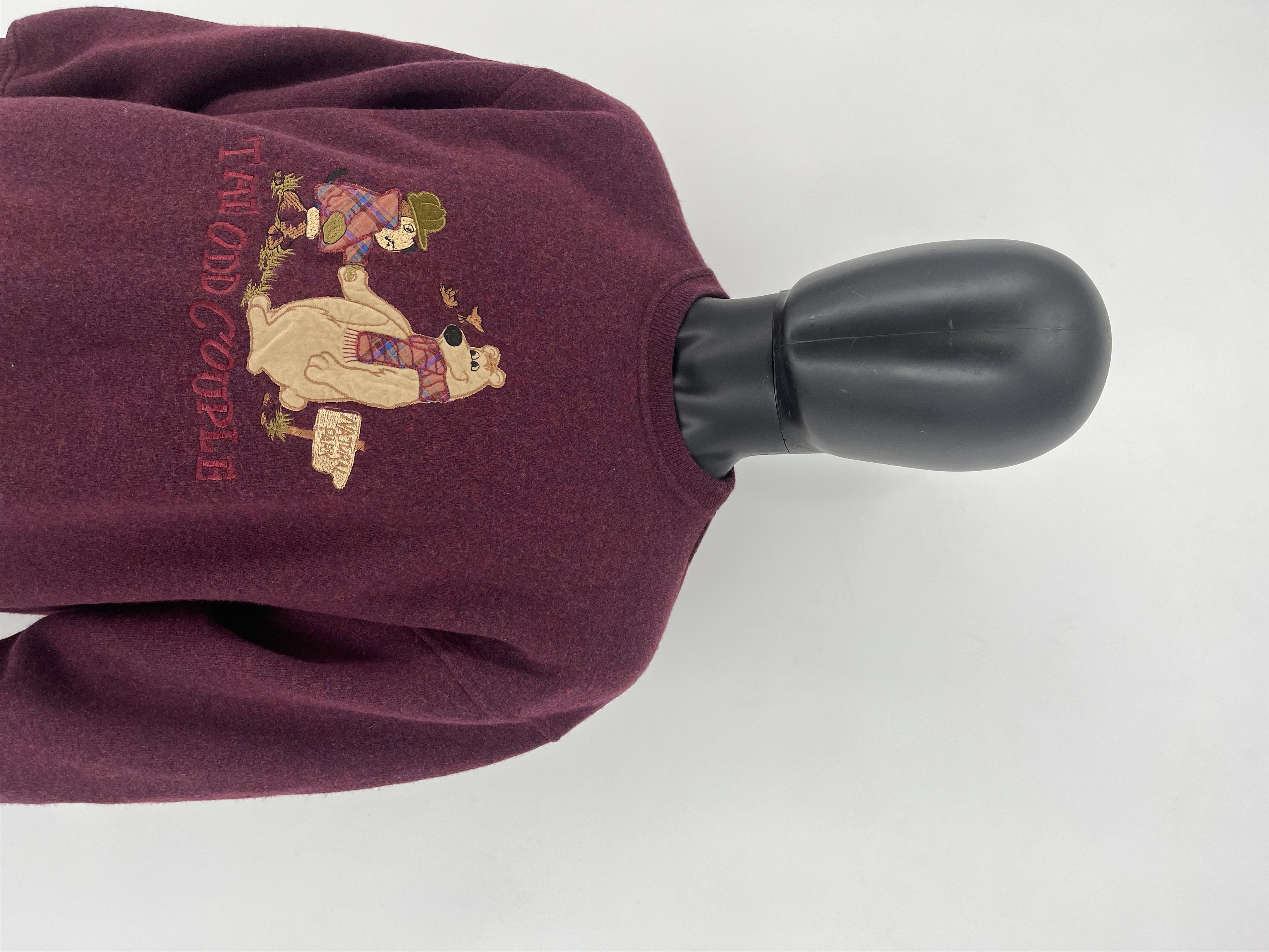 Vintage Very rare sweater by famous sculptor Enrico Baj Art Style Size US L / EU 52-54 / 3 - 4 Thumbnail