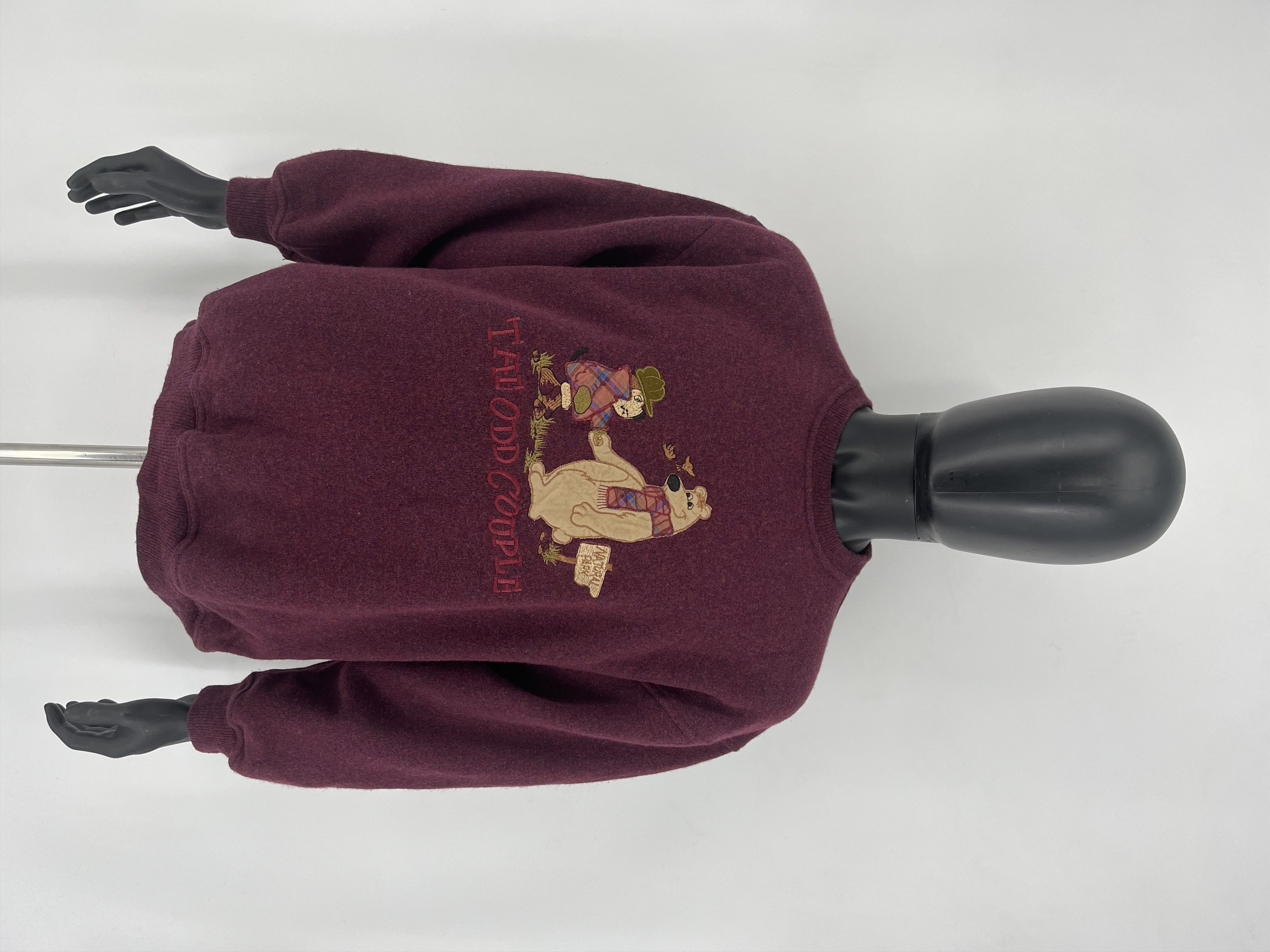 Vintage Very rare sweater by famous sculptor Enrico Baj Art Style Size US L / EU 52-54 / 3 - 2 Thumbnail