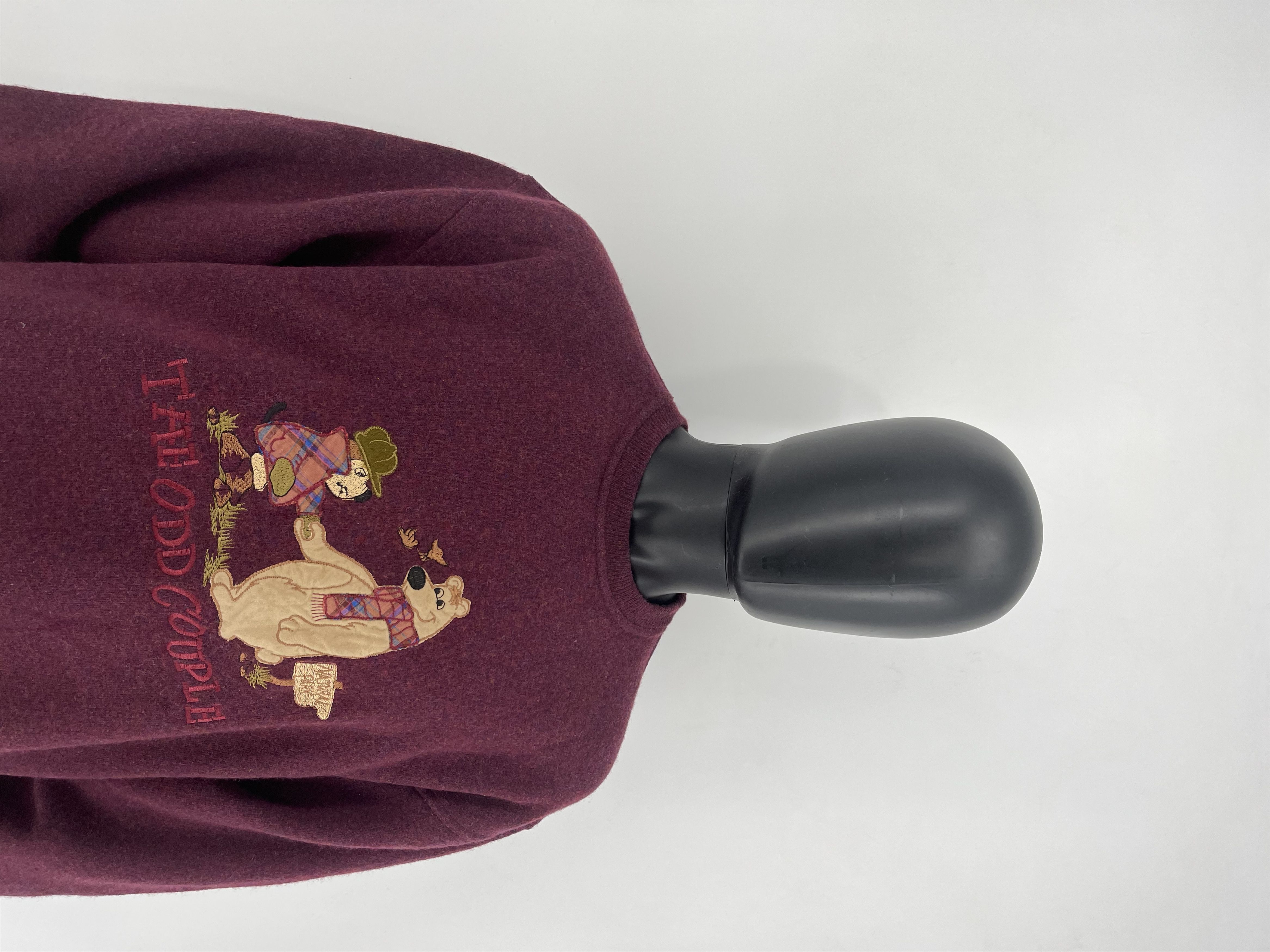 Vintage Very rare sweater by famous sculptor Enrico Baj Art Style Size US L / EU 52-54 / 3 - 3 Thumbnail