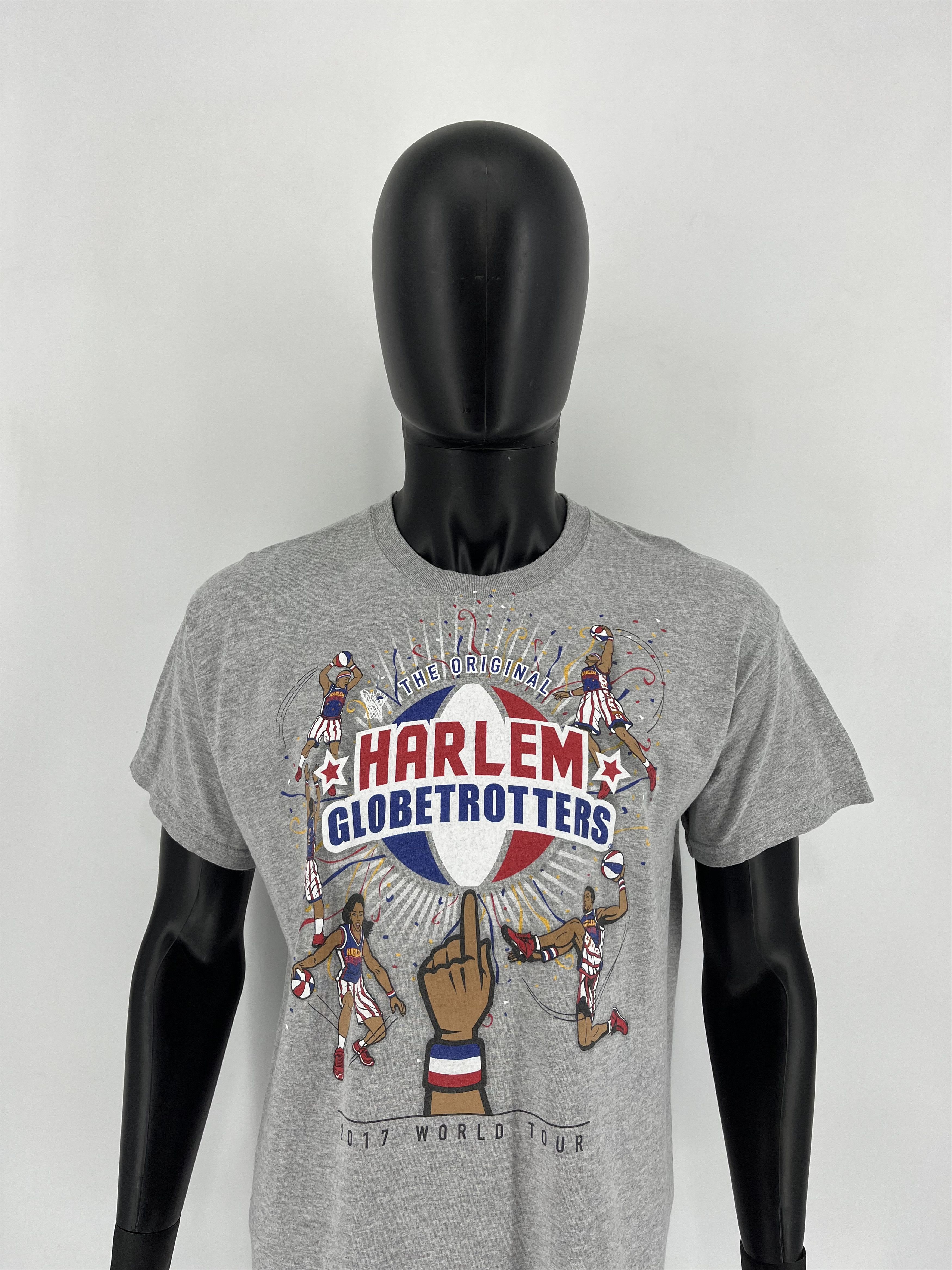 Harlem Globetrotters × NBA × Vintage Harlem Globetrotters 2017 World Tour T-Shirt Size L Size US L / EU 52-54 / 3 - 1 Thumbnail