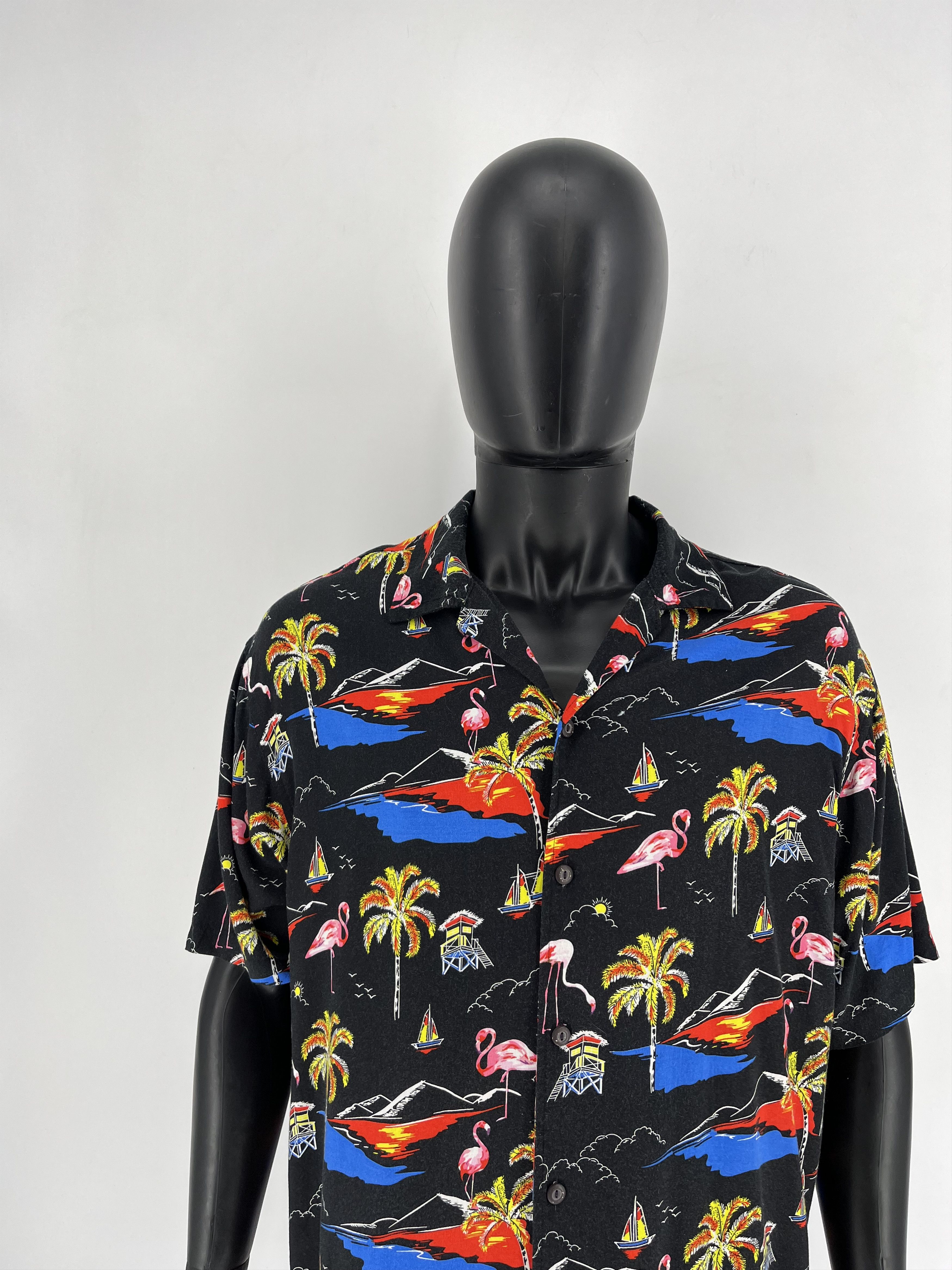 Vintage Vintage Art Streetwear Hawaiian Travis Scott style Size US XL / EU 56 / 4 - 2 Thumbnail