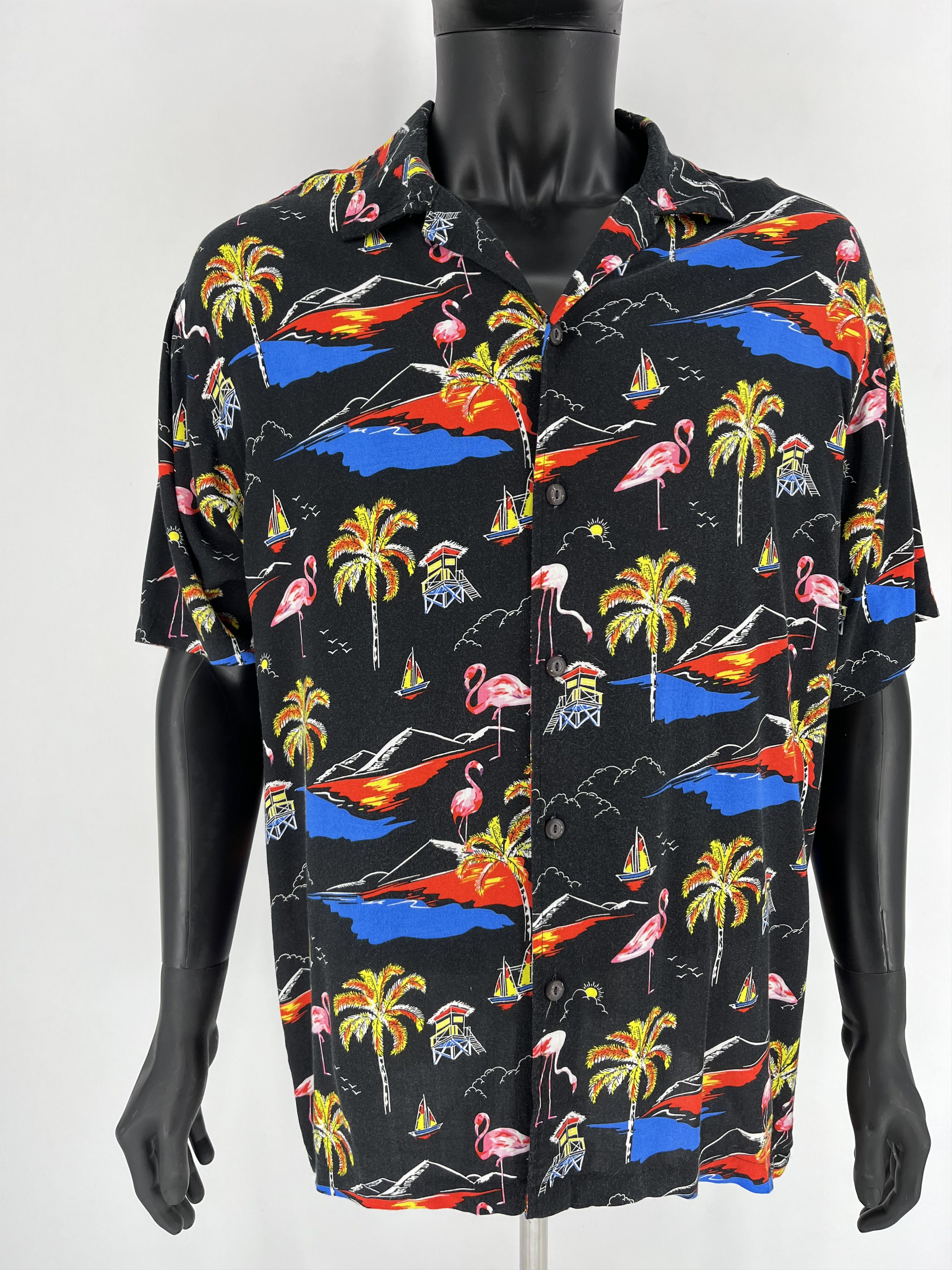 Vintage Vintage Art Streetwear Hawaiian Travis Scott style Size US XL / EU 56 / 4 - 5 Thumbnail