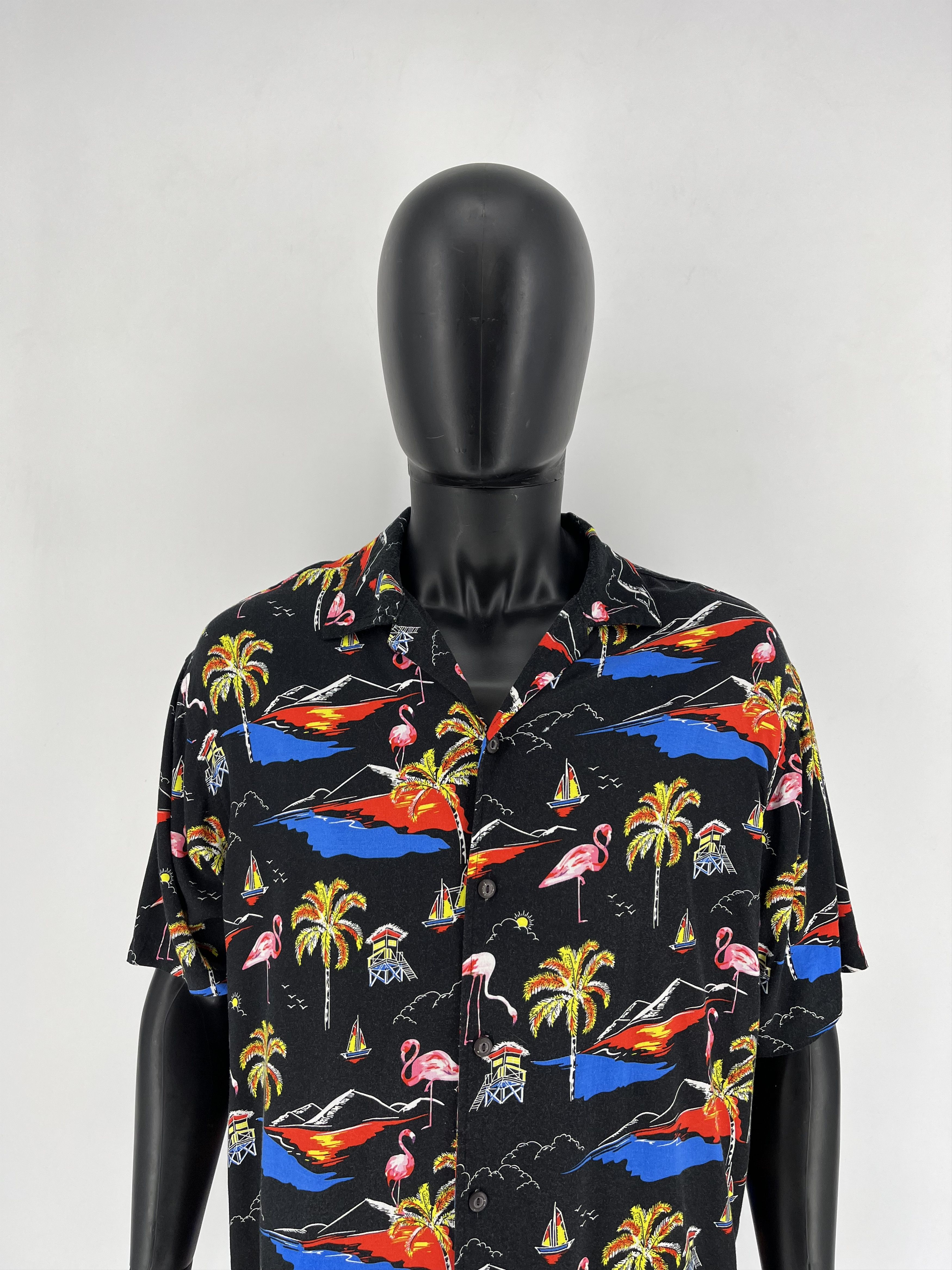 Vintage Vintage Art Streetwear Hawaiian Travis Scott style Size US XL / EU 56 / 4 - 4 Thumbnail