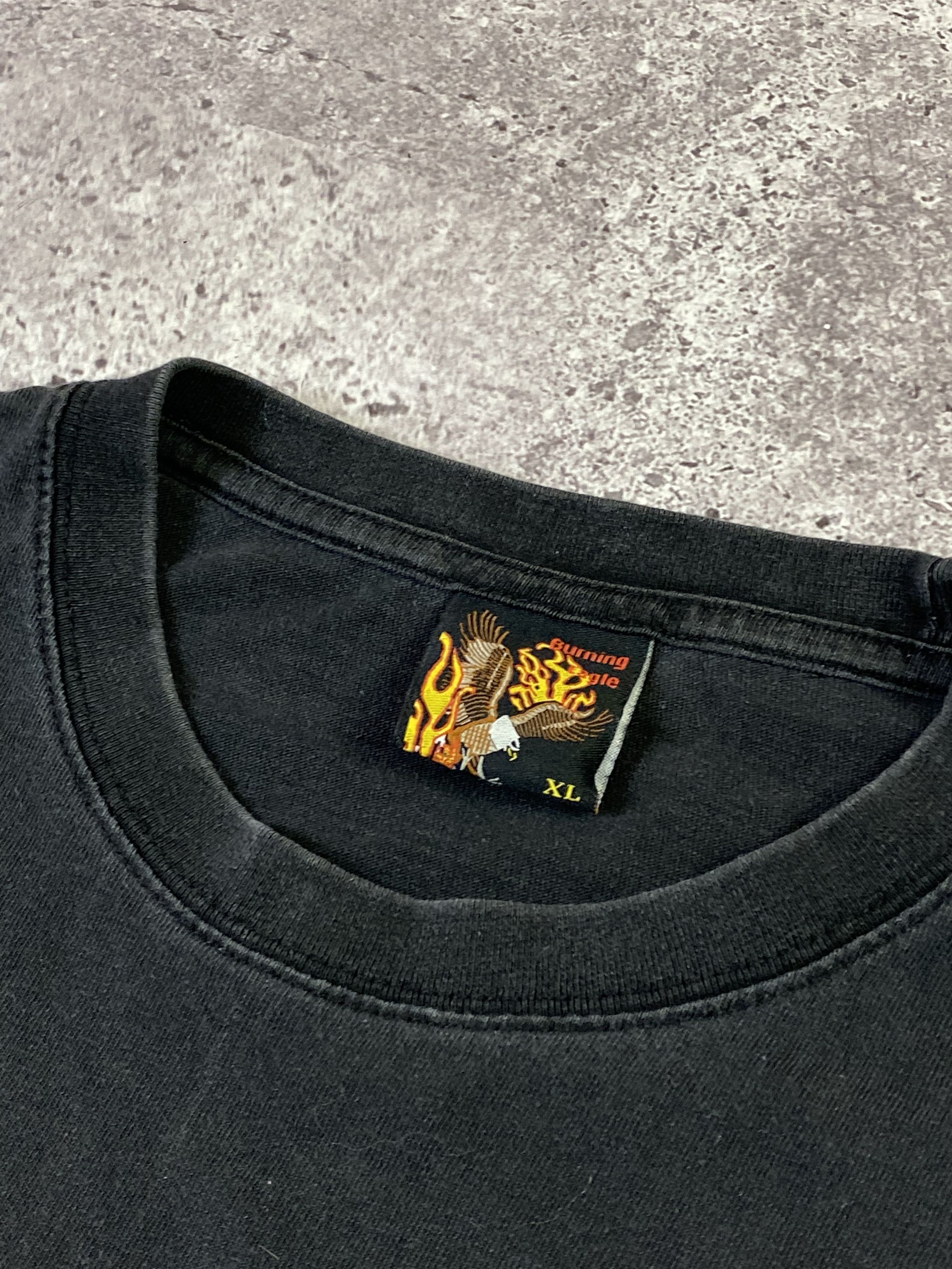 Band Tees × Vintage 90s Vintage “Only Bastard Like Me” Humor Faded T Shirt Size US XL / EU 56 / 4 - 4 Thumbnail