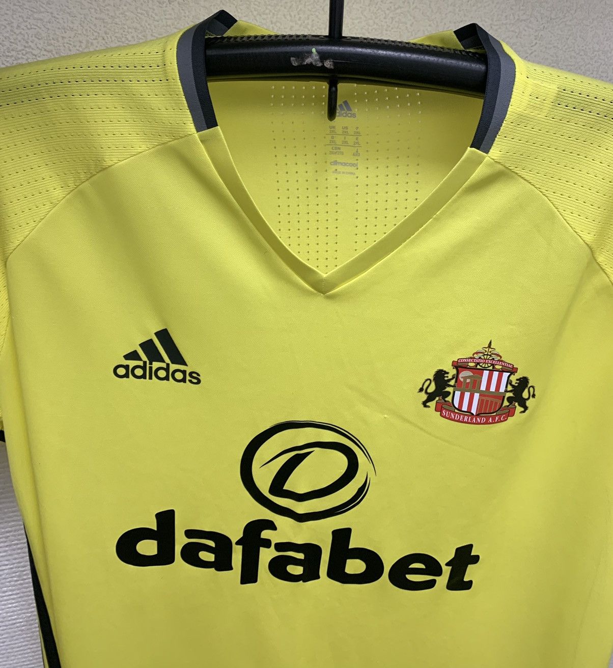 Adidas Sunderland Adidas soccer jersey 2XL XXL Size US XXL / EU 58 / 5 - 2 Thumbnail