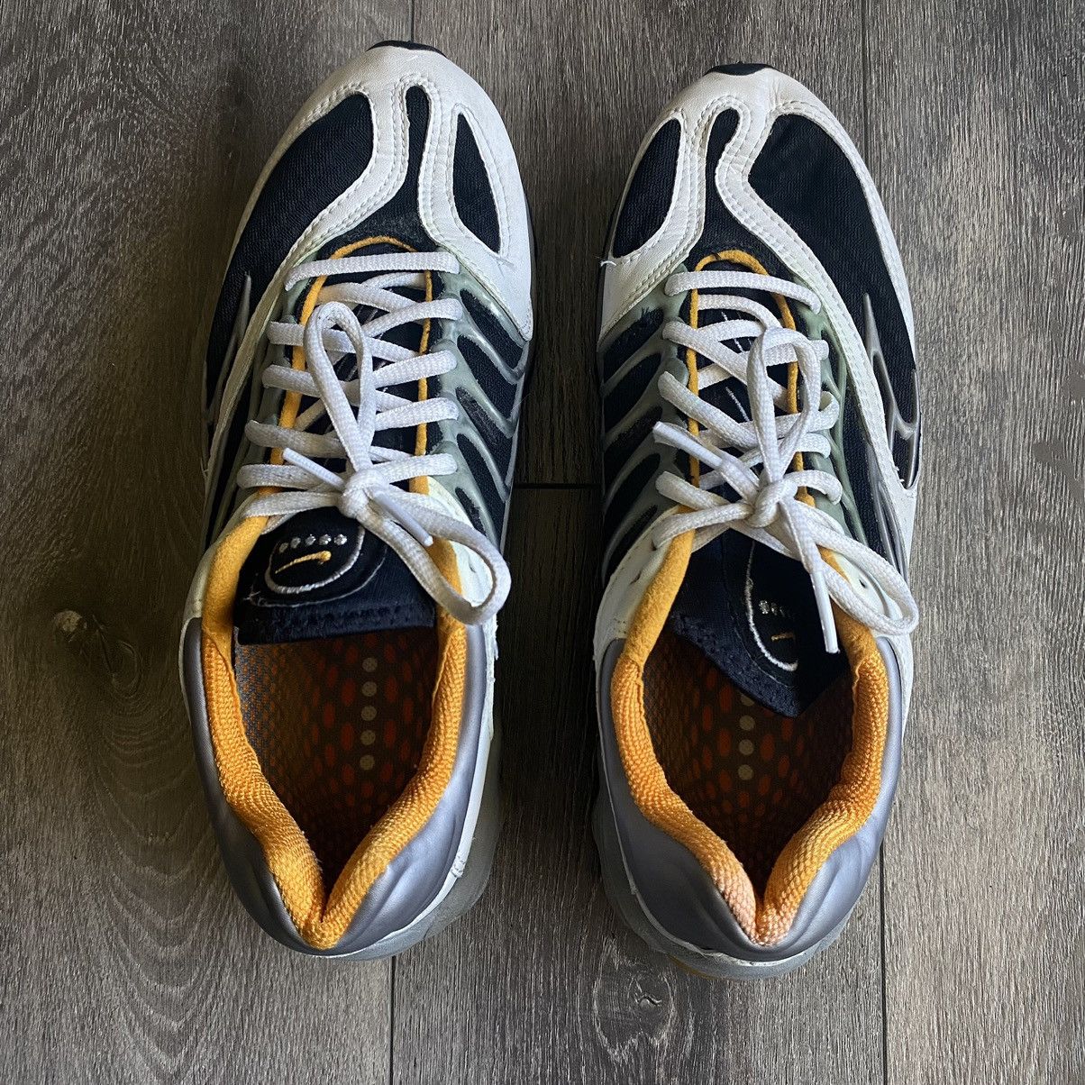 Nike Rare Vintage 1990s OG Nike Air Tuned Max White Firefly Shoes Size US 8.5 / EU 41-42 - 3 Thumbnail