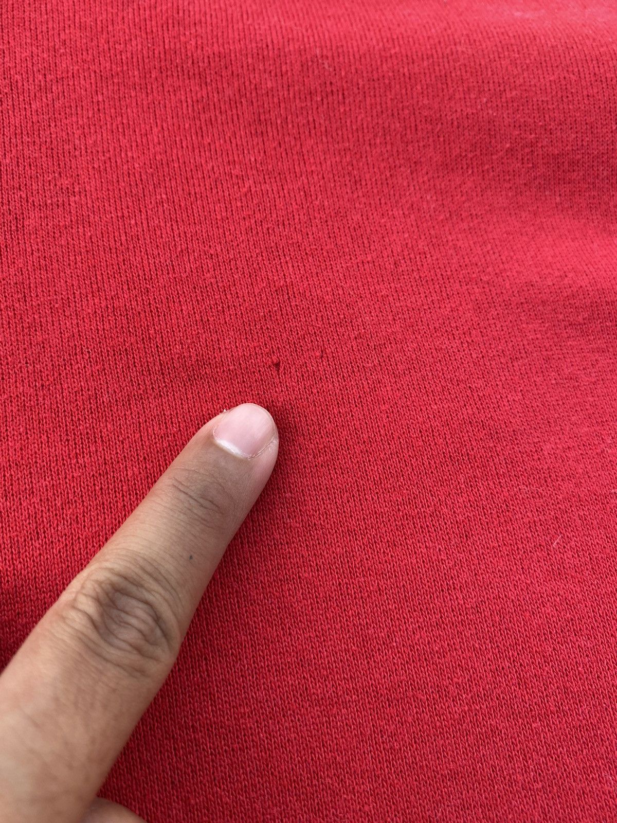 Jerzees Vintage 90s JERZEES Hoodie Red ( Tag XL ) Size US M / EU 48-50 / 2 - 21 Thumbnail