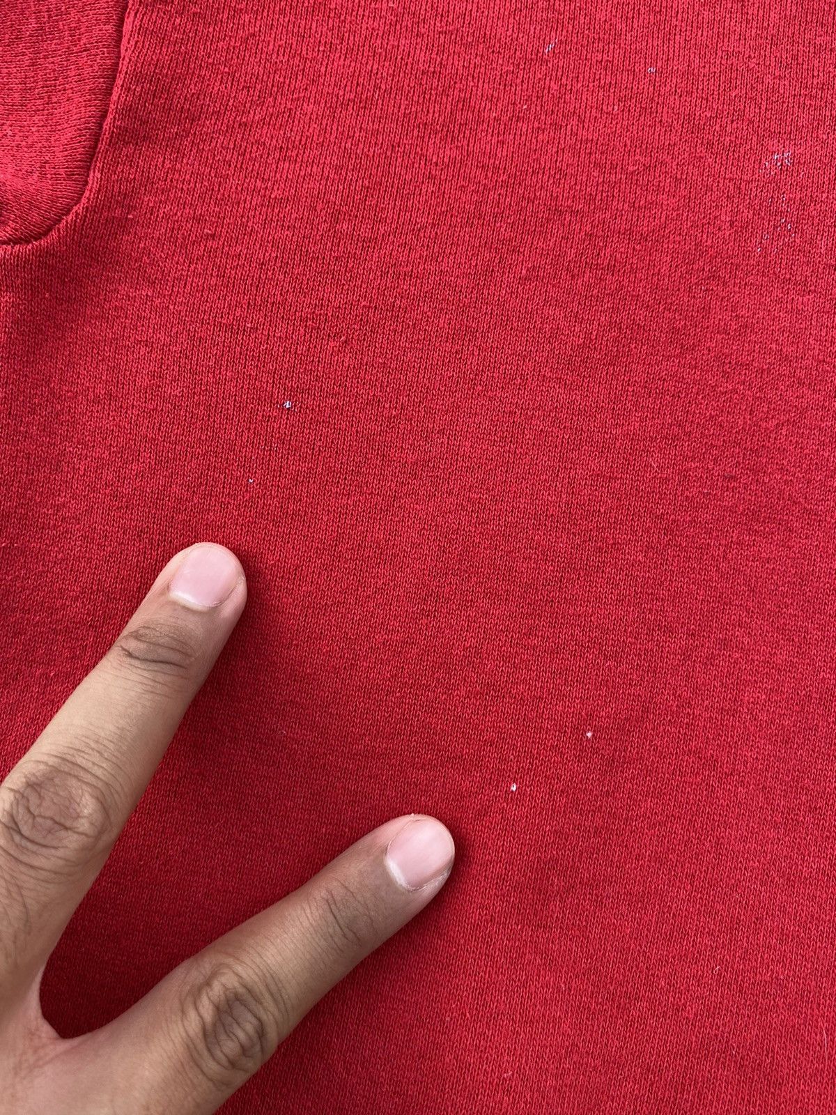 Jerzees Vintage 90s JERZEES Hoodie Red ( Tag XL ) Size US M / EU 48-50 / 2 - 7 Thumbnail