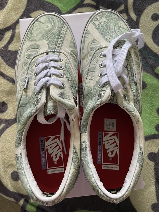 Supreme, Shoes, Supreme Vans Dollar Era