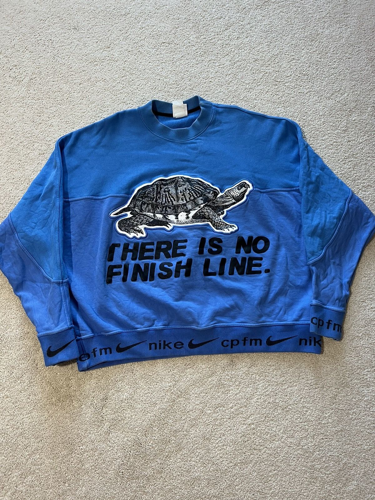 Cactus Plant Flea Market XL CPFM Nike Tortoise and Hare Sweatshirt