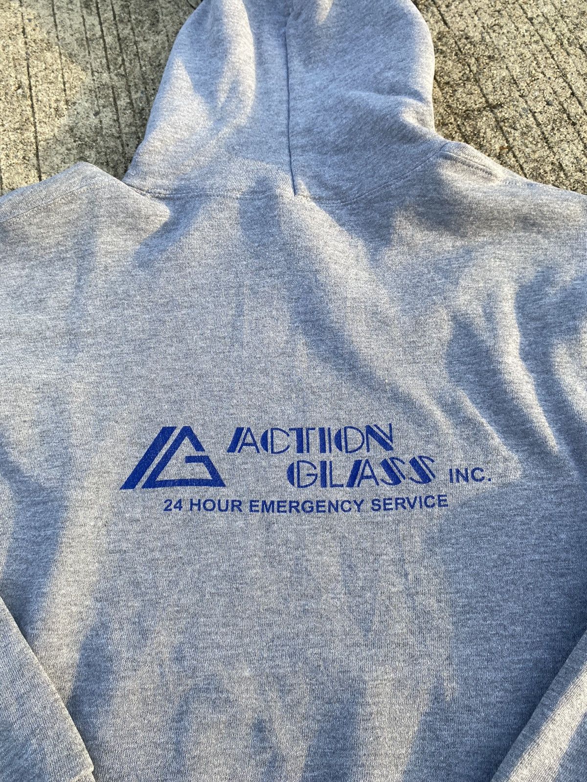 Vintage VTG Russell Athletic Hoodie Grey Size US M / EU 48-50 / 2 - 6 Thumbnail