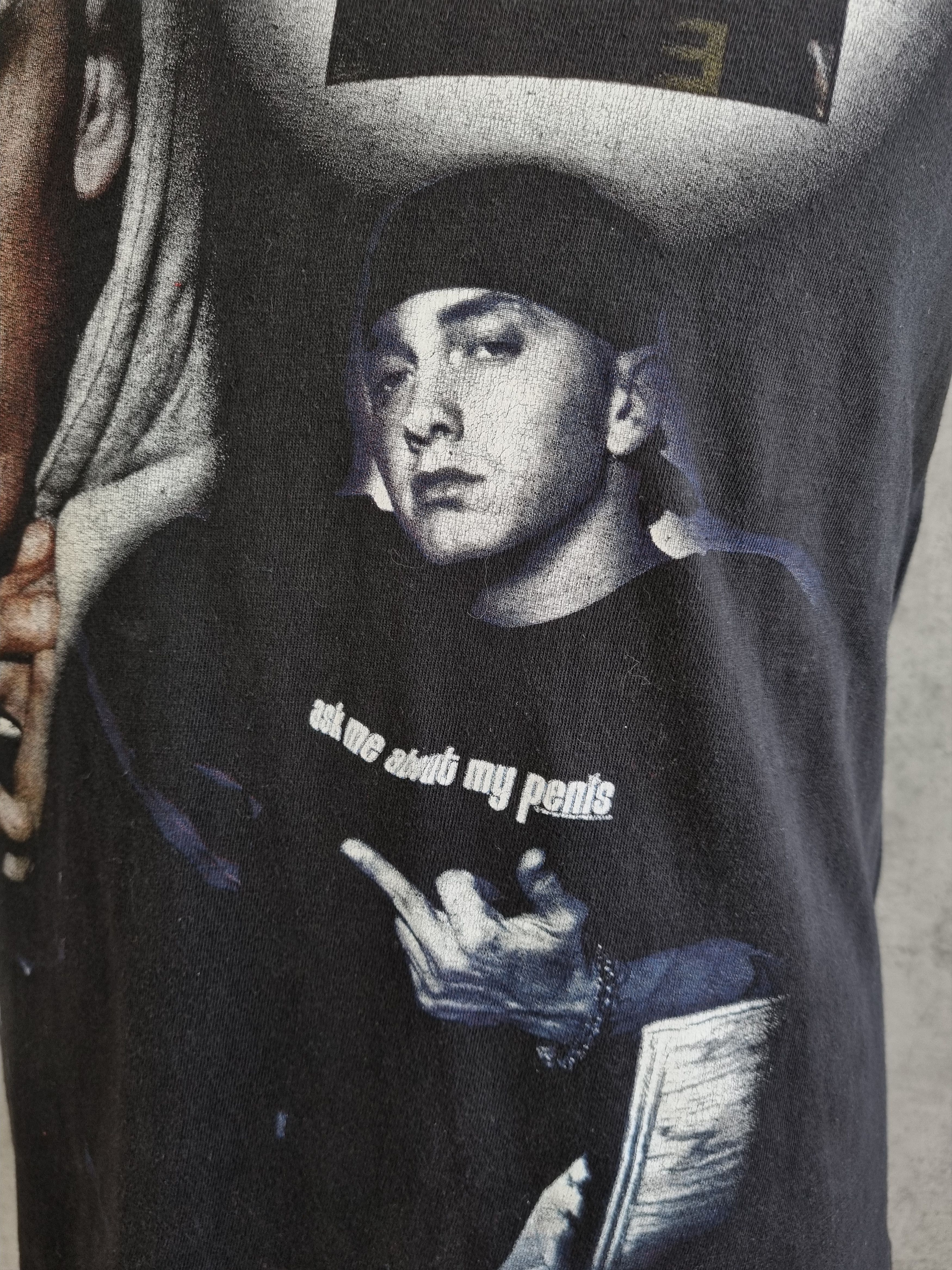 Eminem × Rap Tees × Vintage 2002 EMINEM FUCK YOU Vintage Rap Hip Hop Tee Shirt Size US M / EU 48-50 / 2 - 5 Thumbnail