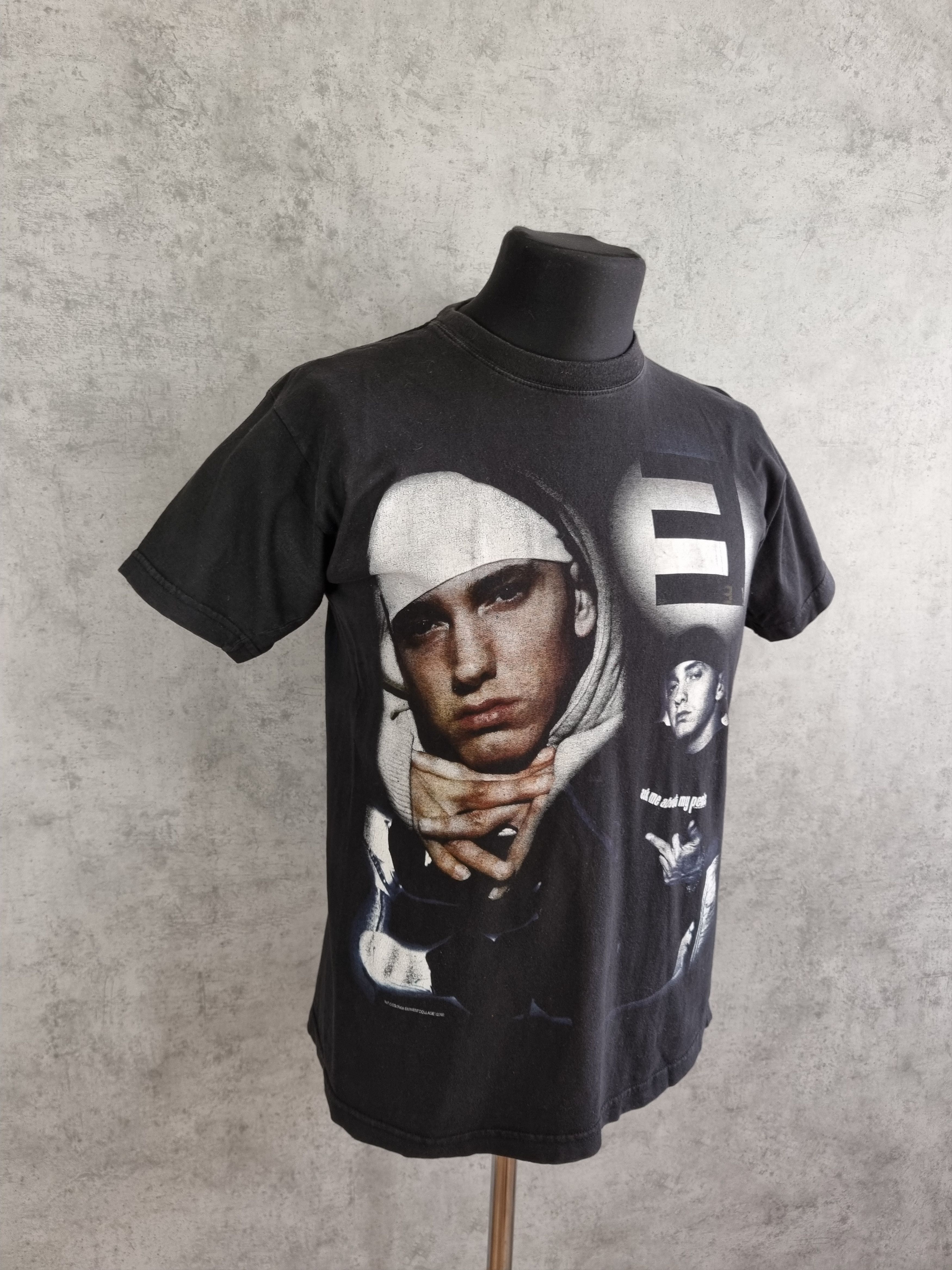 Eminem × Rap Tees × Vintage 2002 EMINEM FUCK YOU Vintage Rap Hip Hop Tee Shirt Size US M / EU 48-50 / 2 - 4 Thumbnail