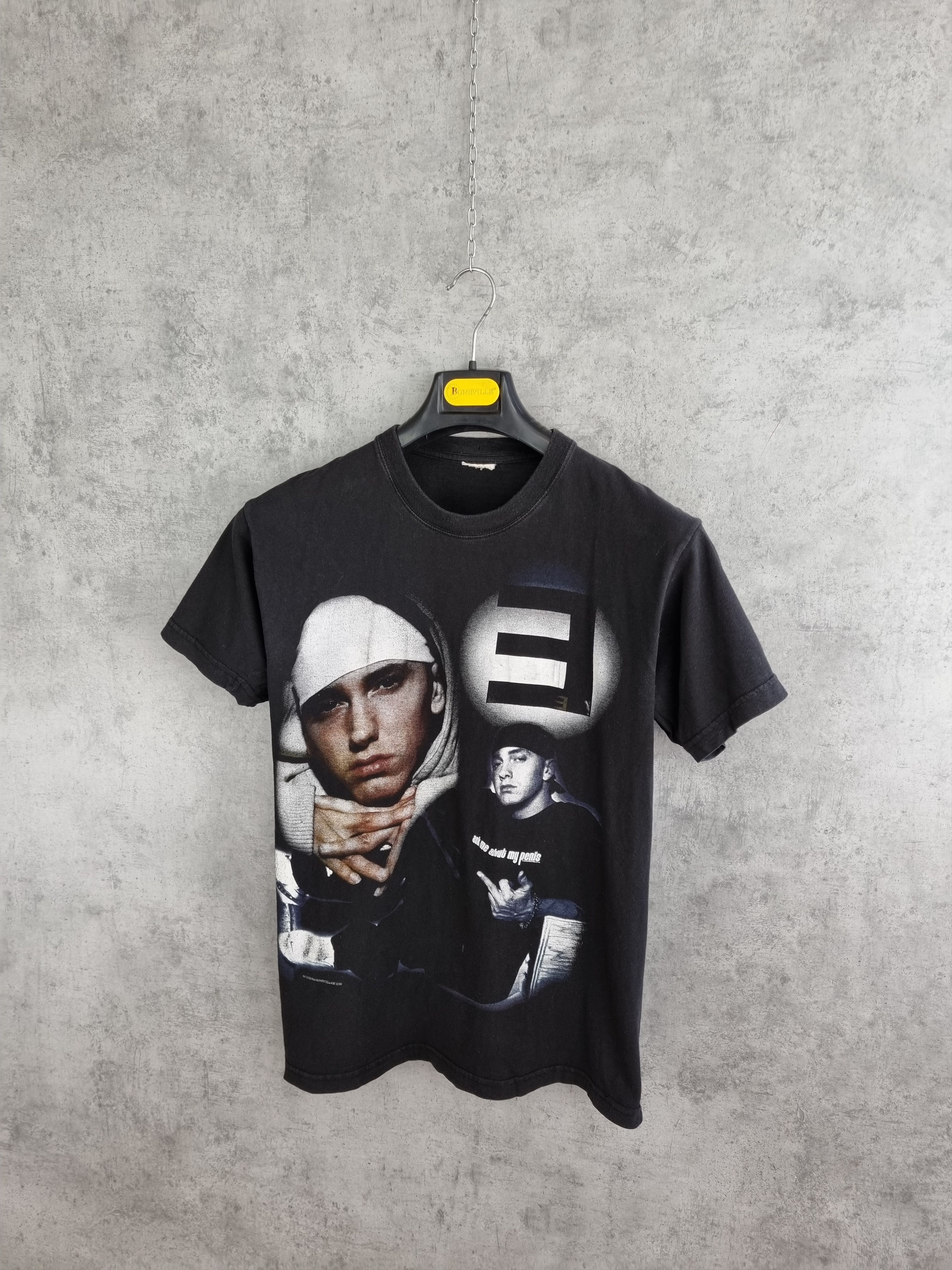 Eminem × Rap Tees × Vintage 2002 EMINEM FUCK YOU Vintage Rap Hip Hop Tee Shirt Size US M / EU 48-50 / 2 - 12 Thumbnail