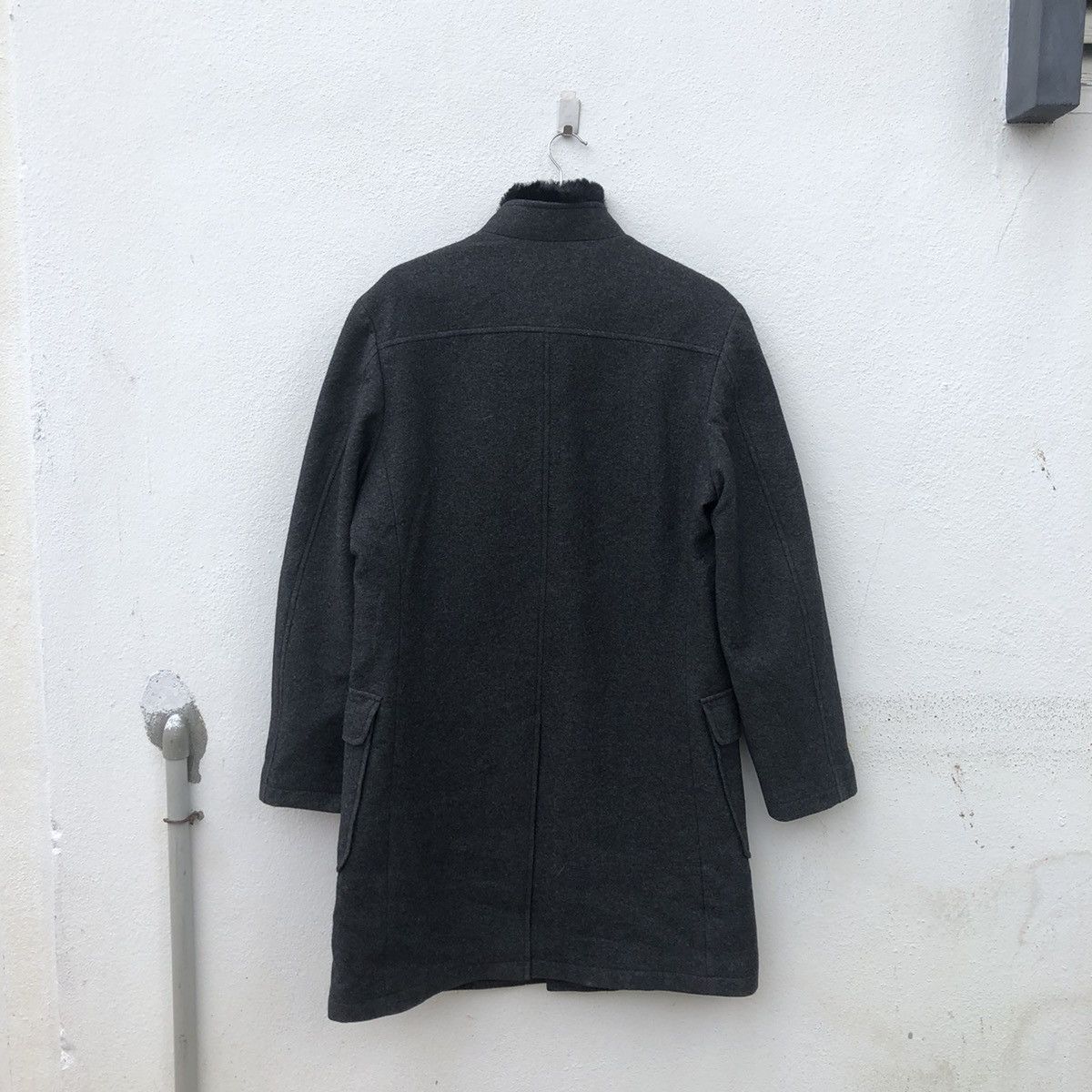 Japanese Brand LONG JACKET WOOL INED HOMME INSPIRED BY YOHJI YAMAMOTO Size US M / EU 48-50 / 2 - 6 Thumbnail