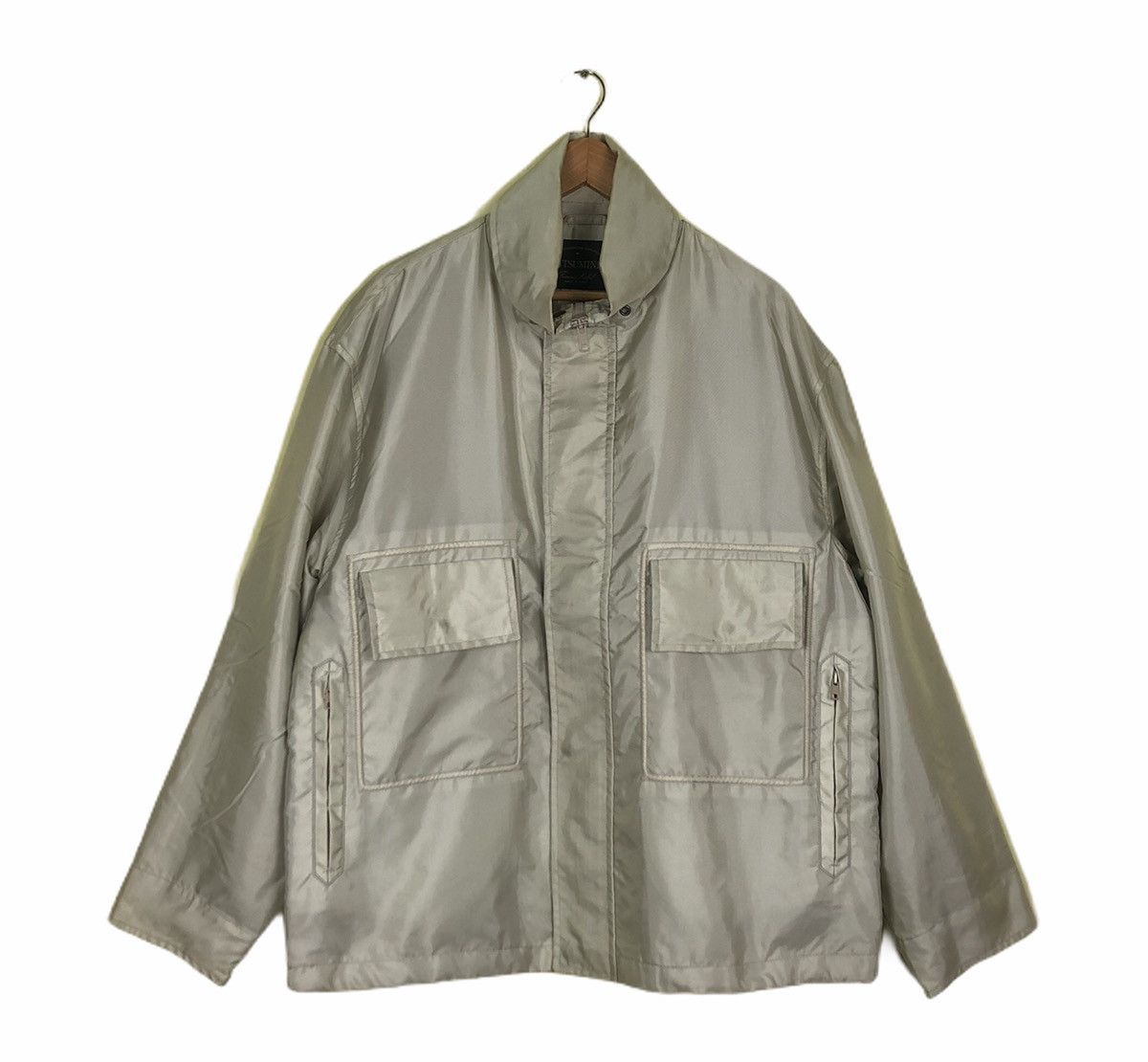 Japanese Brand Multi Pocket Jacket Mitsumine Made in Italy Size US L / EU 52-54 / 3 - 1 Thumbnail