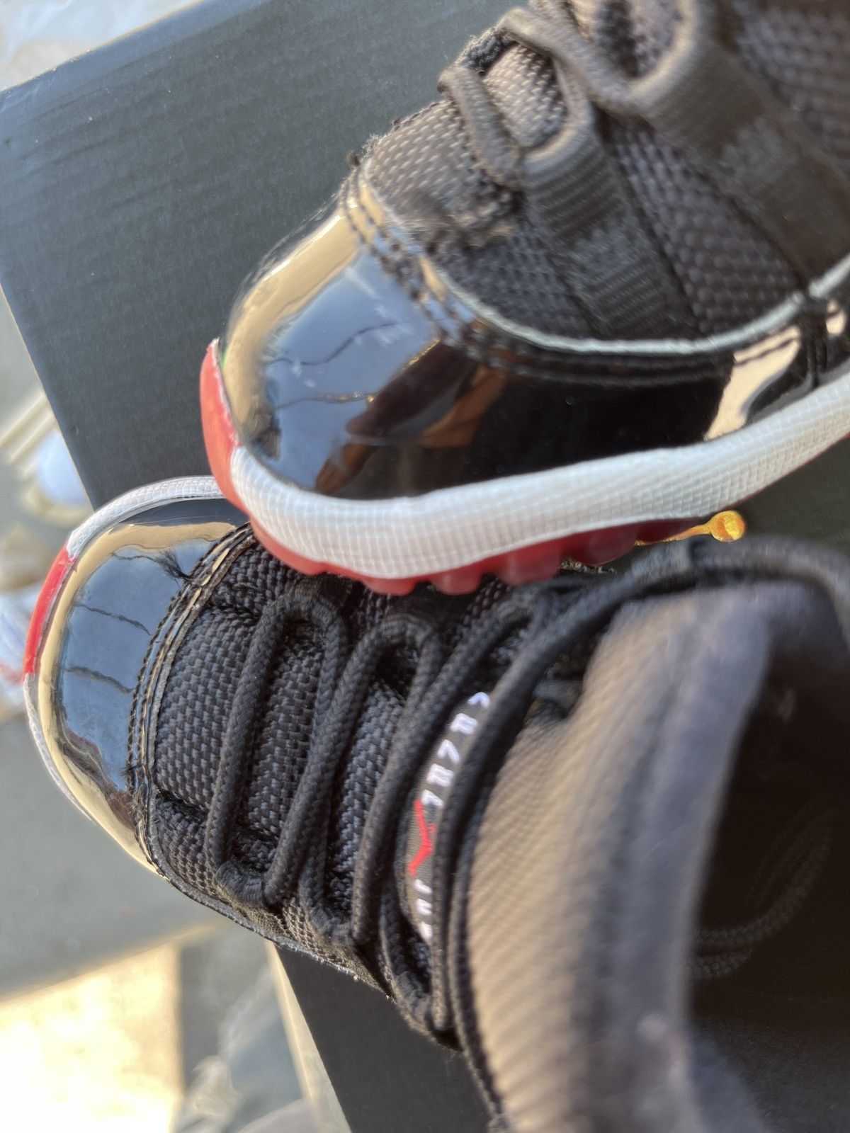 Jordan Brand × Nike Jordan Bred Retro 11 (TD) Toddler Size 6c Size US 6 / EU 39 - 8 Thumbnail
