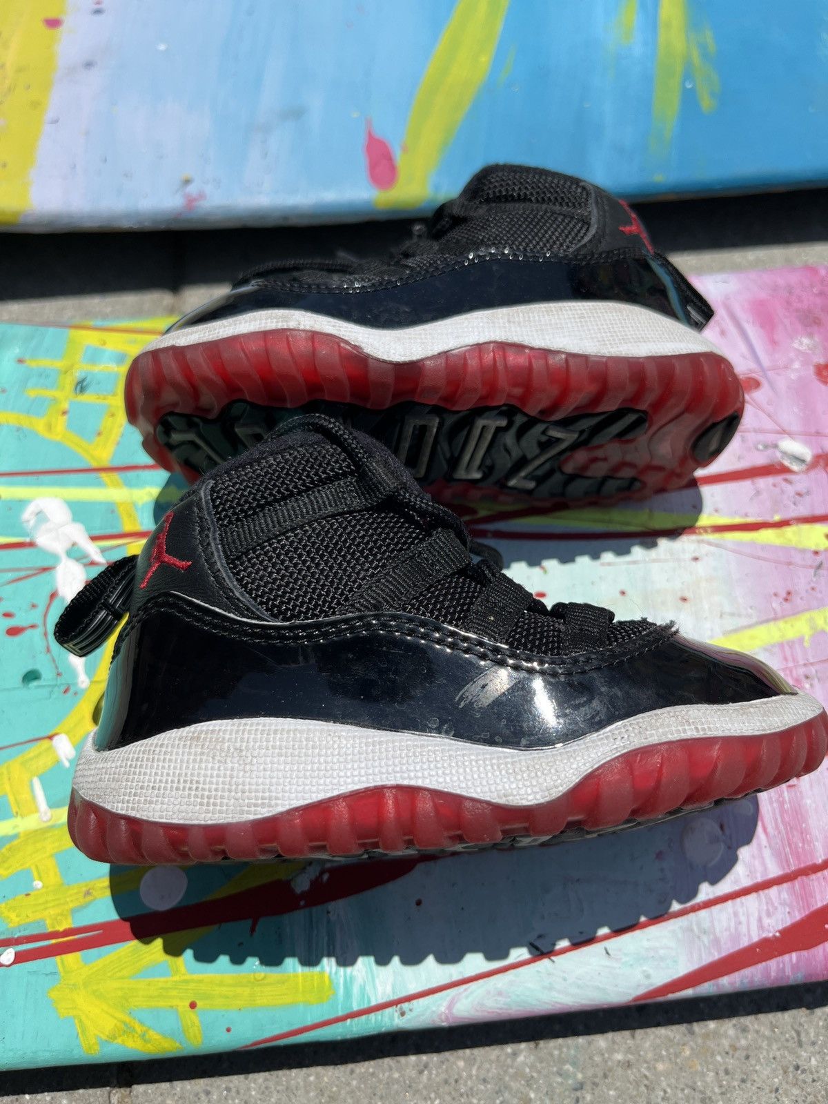 Jordan Brand × Nike Jordan Bred Retro 11 (TD) Toddler Size 6c Size US 6 / EU 39 - 2 Thumbnail