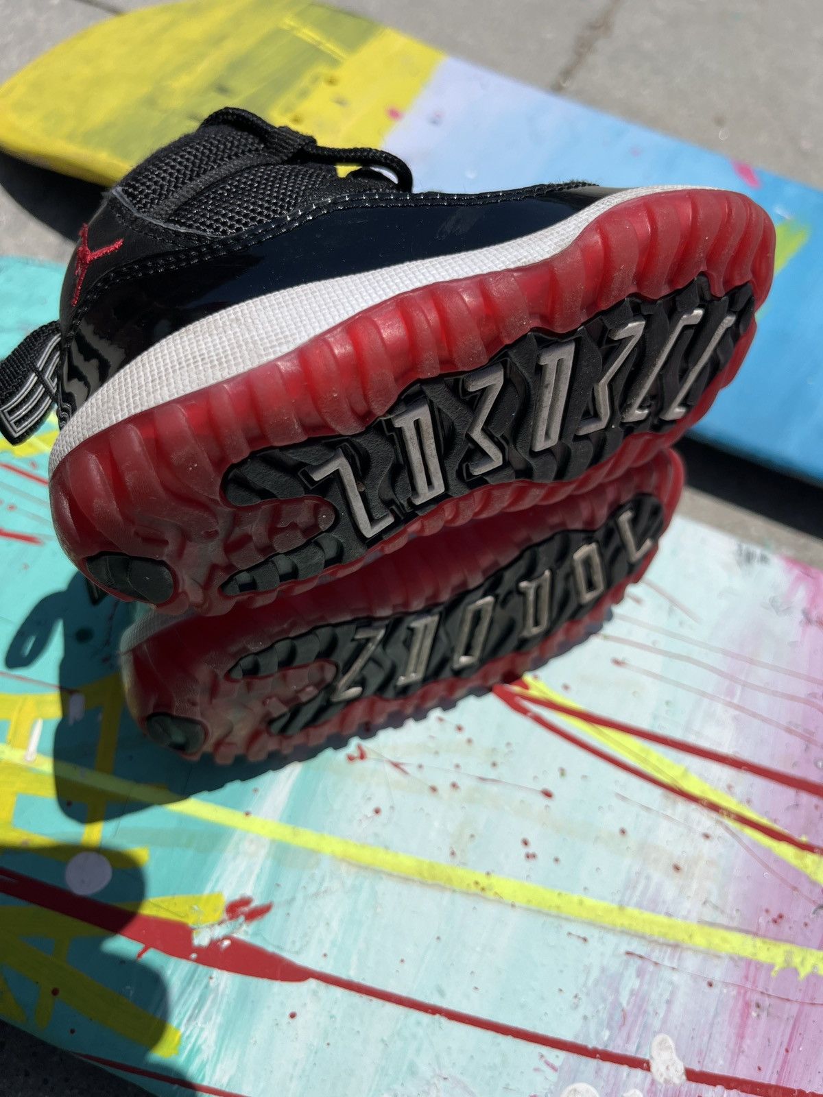 Jordan Brand × Nike Jordan Bred Retro 11 (TD) Toddler Size 6c Size US 6 / EU 39 - 5 Thumbnail
