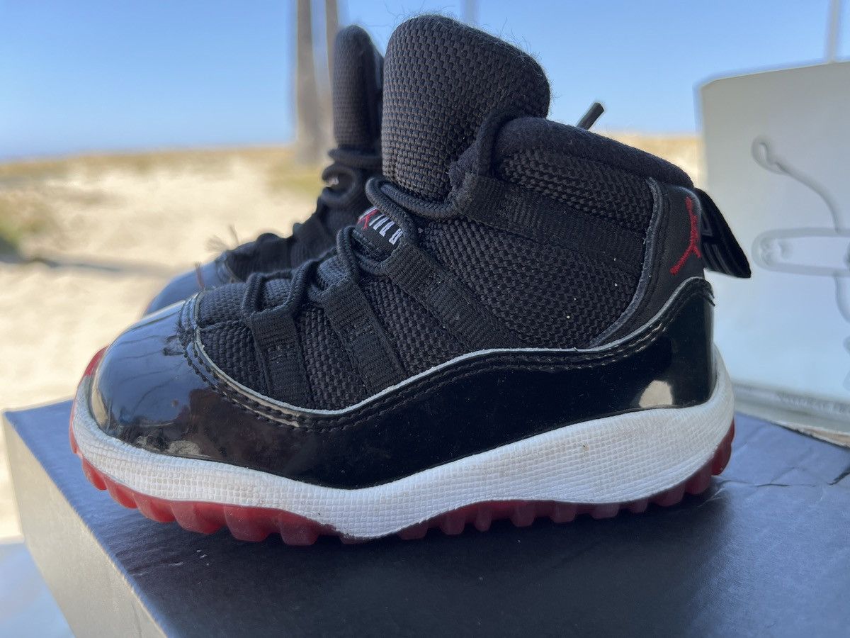 Jordan Brand × Nike Jordan Bred Retro 11 (TD) Toddler Size 6c Size US 6 / EU 39 - 1 Thumbnail
