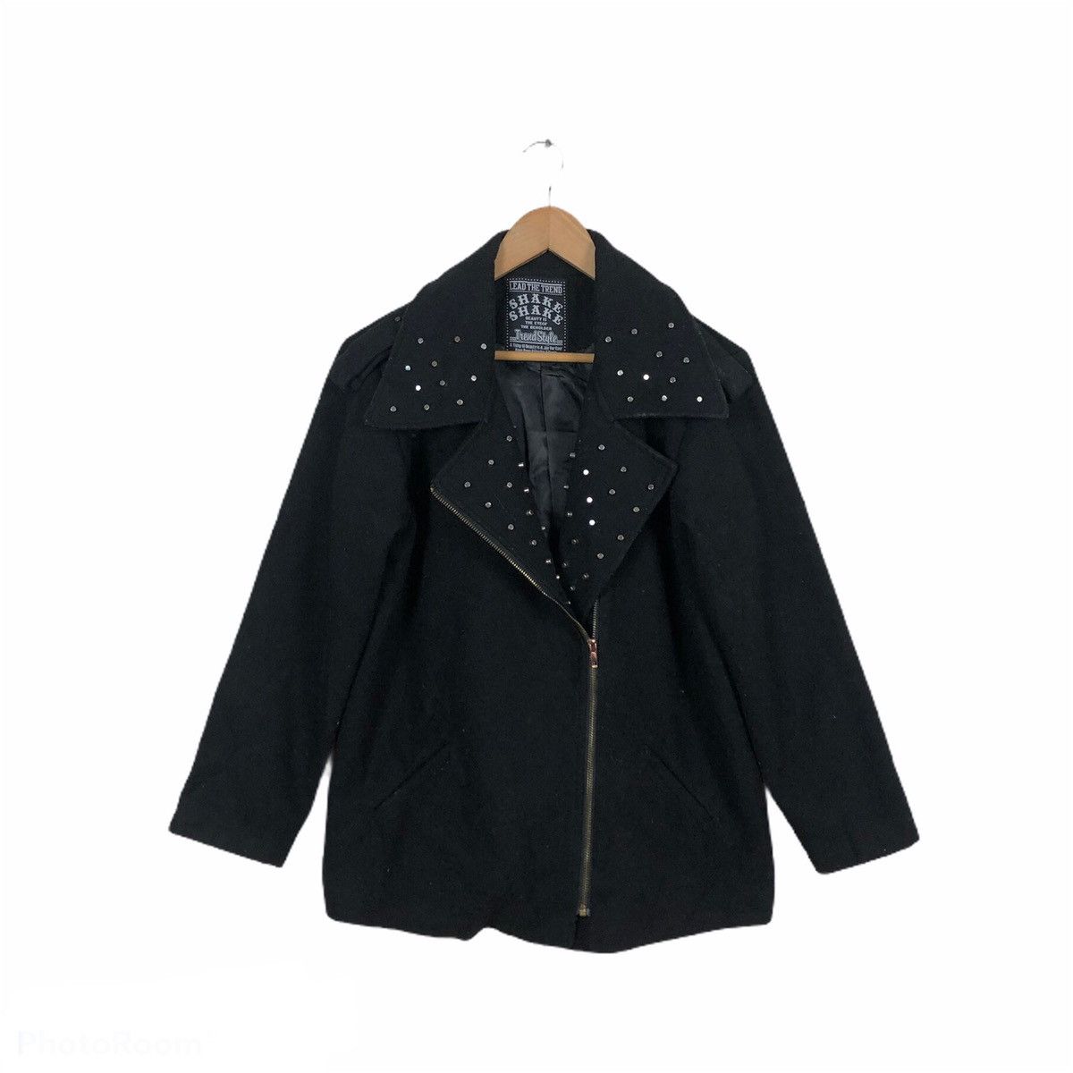 Japanese Brand LEAD THE TREND SHAKE SHAKE BIKER JACKET Size US M / EU 48-50 / 2 - 1 Thumbnail