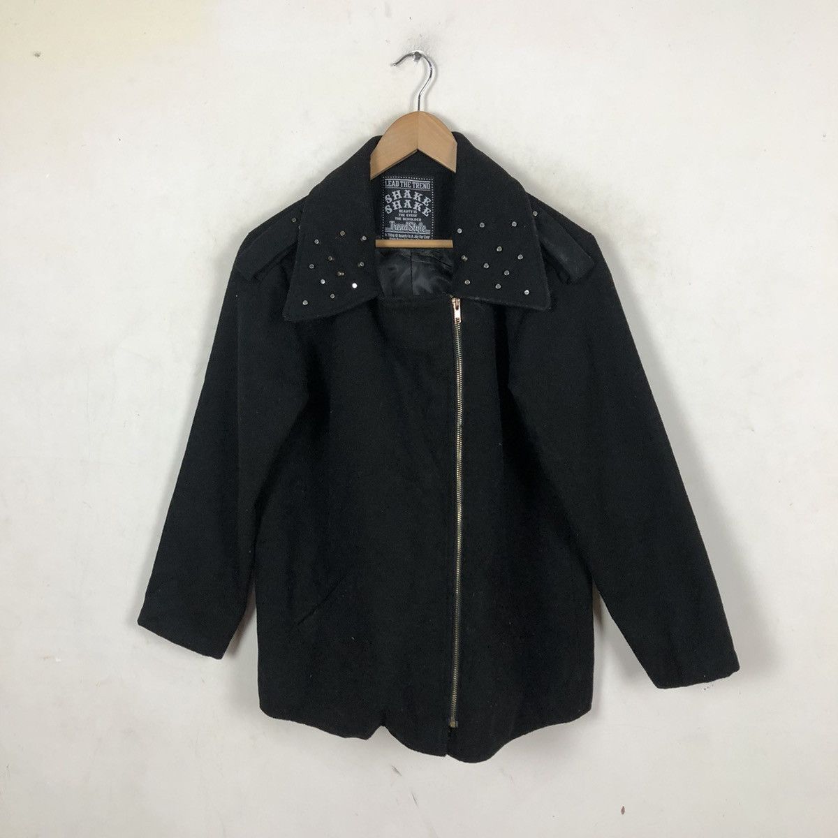 Japanese Brand LEAD THE TREND SHAKE SHAKE BIKER JACKET Size US M / EU 48-50 / 2 - 10 Thumbnail