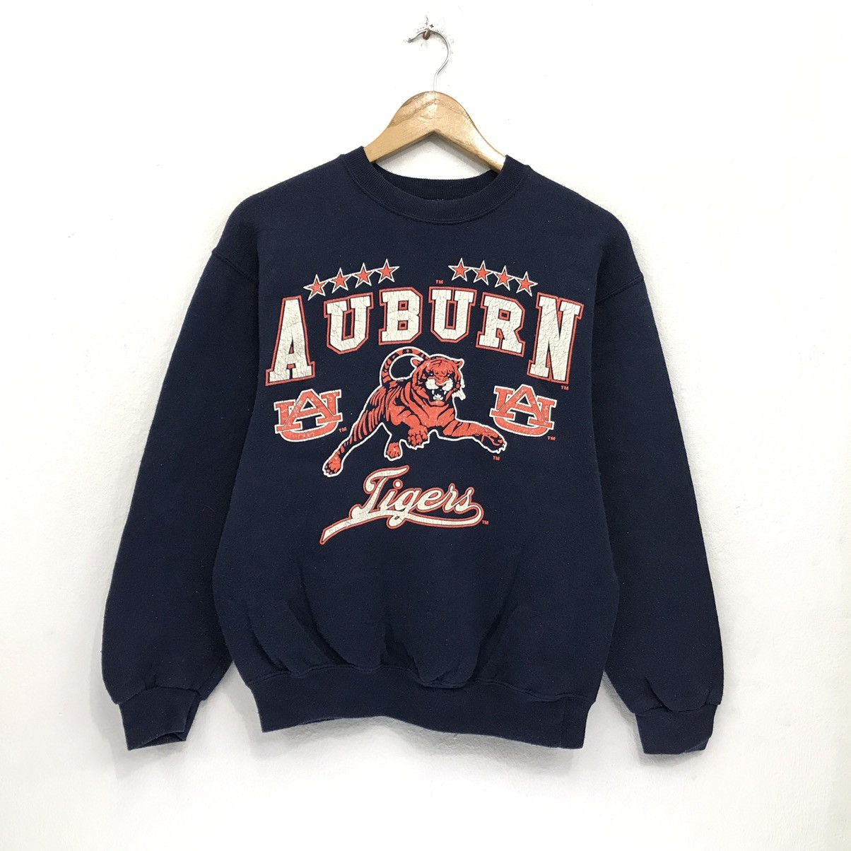 Vintage Auburn Tigers University Basketball Sweatshirt
