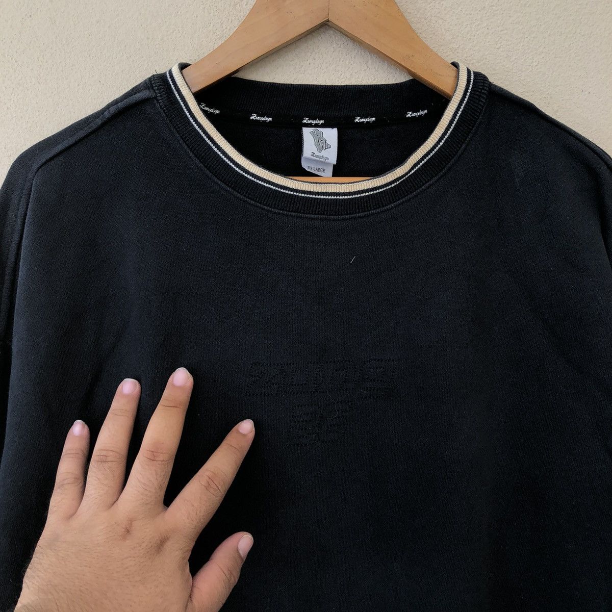 Japanese Brand ZUNGDESIGNWEAR SWEATSHIRT RARE DESIGN STREETWEAR Size US XXL / EU 58 / 5 - 5 Thumbnail