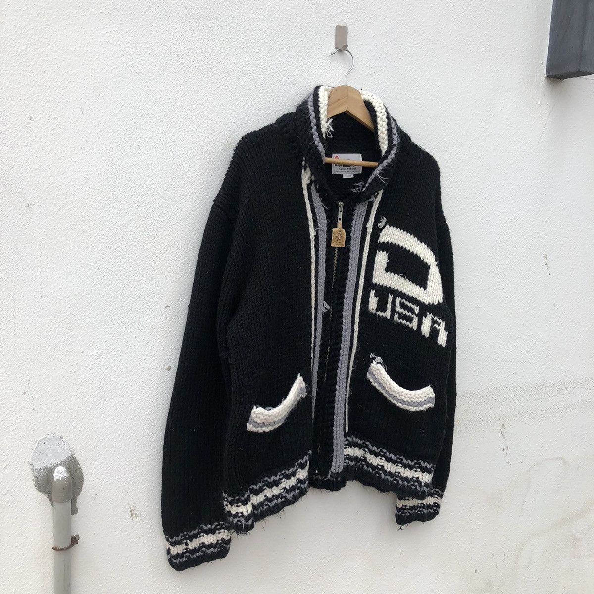 Hysteric Glamour VINTAGE KNITWEAR DOPE HYPER HANDCRAFTED WITH USA PRIDE Size US L / EU 52-54 / 3 - 4 Thumbnail