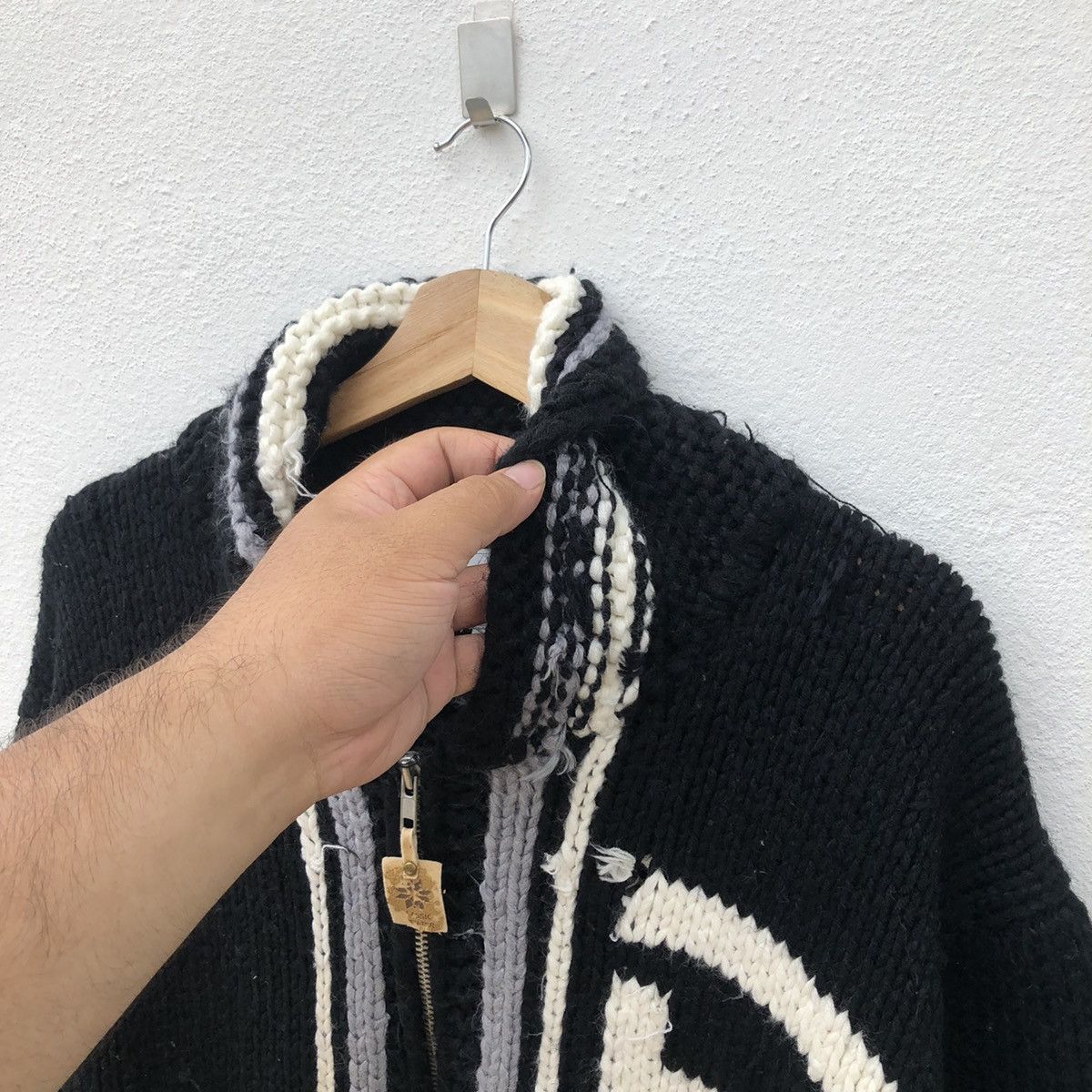 Hysteric Glamour VINTAGE KNITWEAR DOPE HYPER HANDCRAFTED WITH USA PRIDE Size US L / EU 52-54 / 3 - 8 Thumbnail