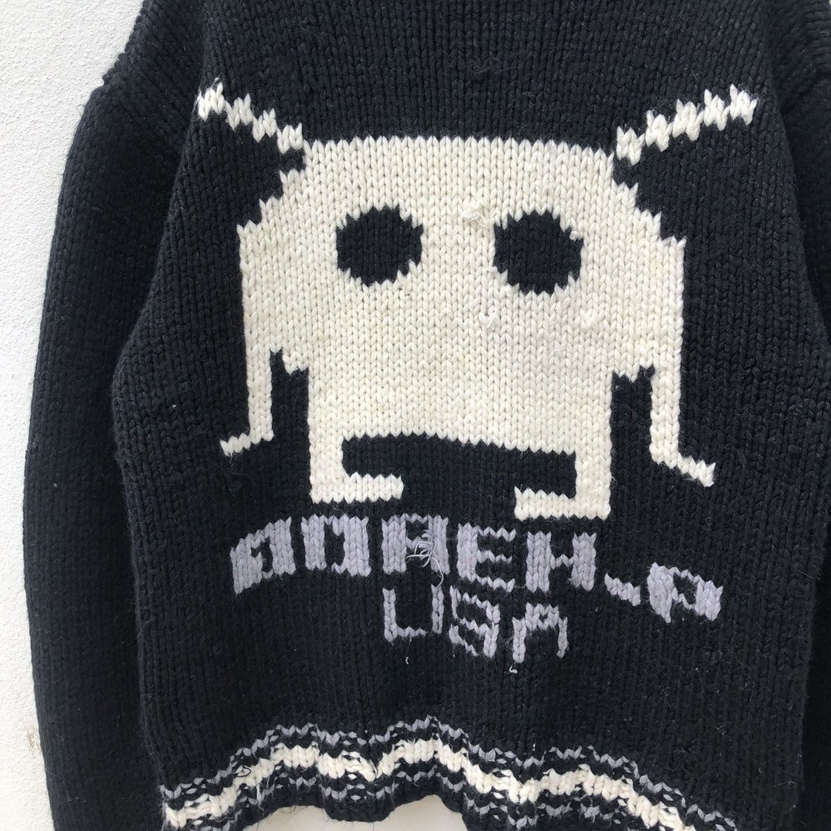Hysteric Glamour VINTAGE KNITWEAR DOPE HYPER HANDCRAFTED WITH USA PRIDE Size US L / EU 52-54 / 3 - 10 Thumbnail