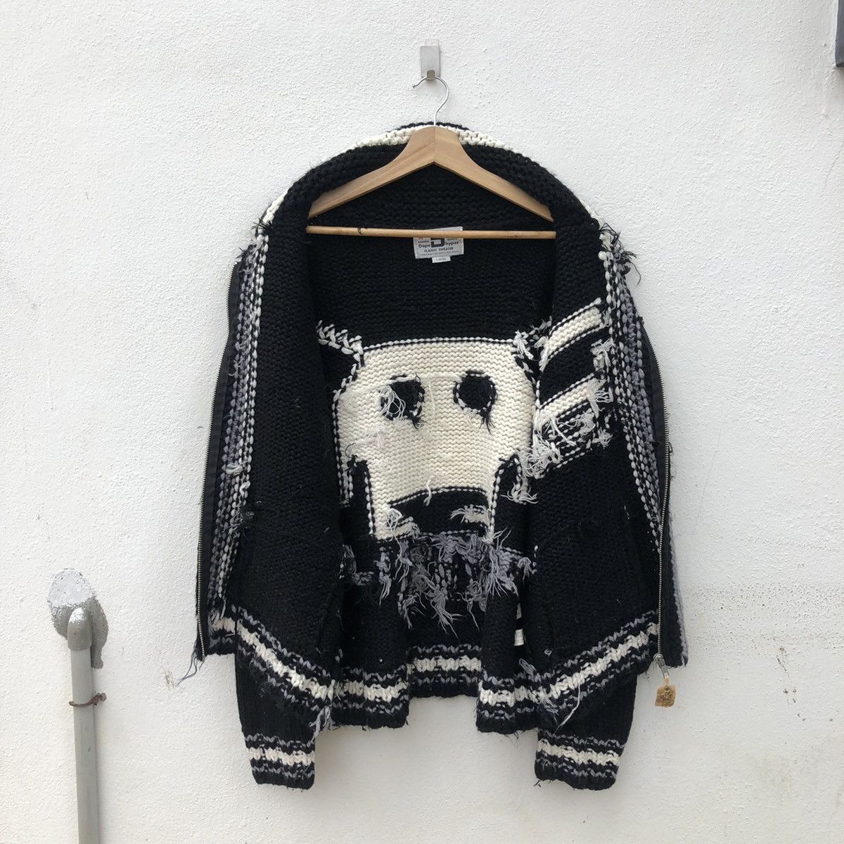 Hysteric Glamour VINTAGE KNITWEAR DOPE HYPER HANDCRAFTED WITH USA PRIDE Size US L / EU 52-54 / 3 - 11 Thumbnail
