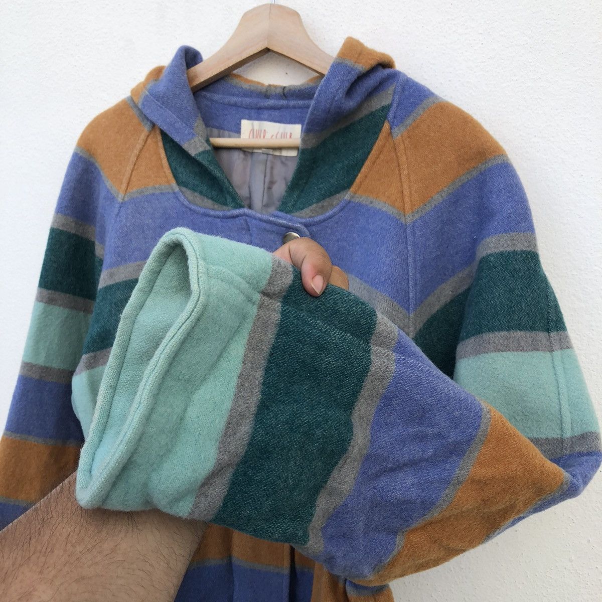 Art Comes First RIPAILLE COLTD LONG JACKET COLOURFUL RAINBOW COLOR Size US M / EU 48-50 / 2 - 6 Thumbnail